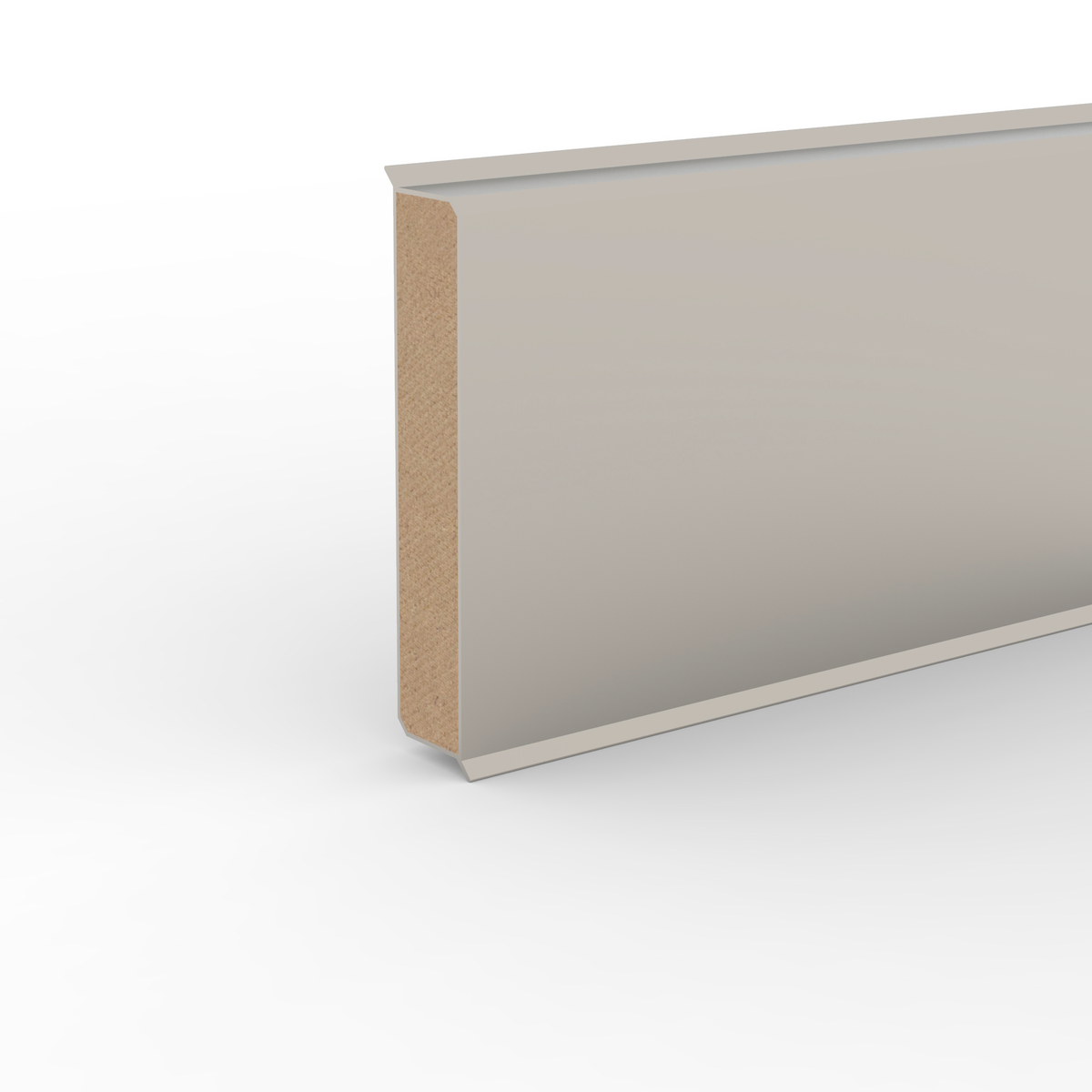 Döllken Kernsockelleiste Cubu flex life 60 - Champagner 1245