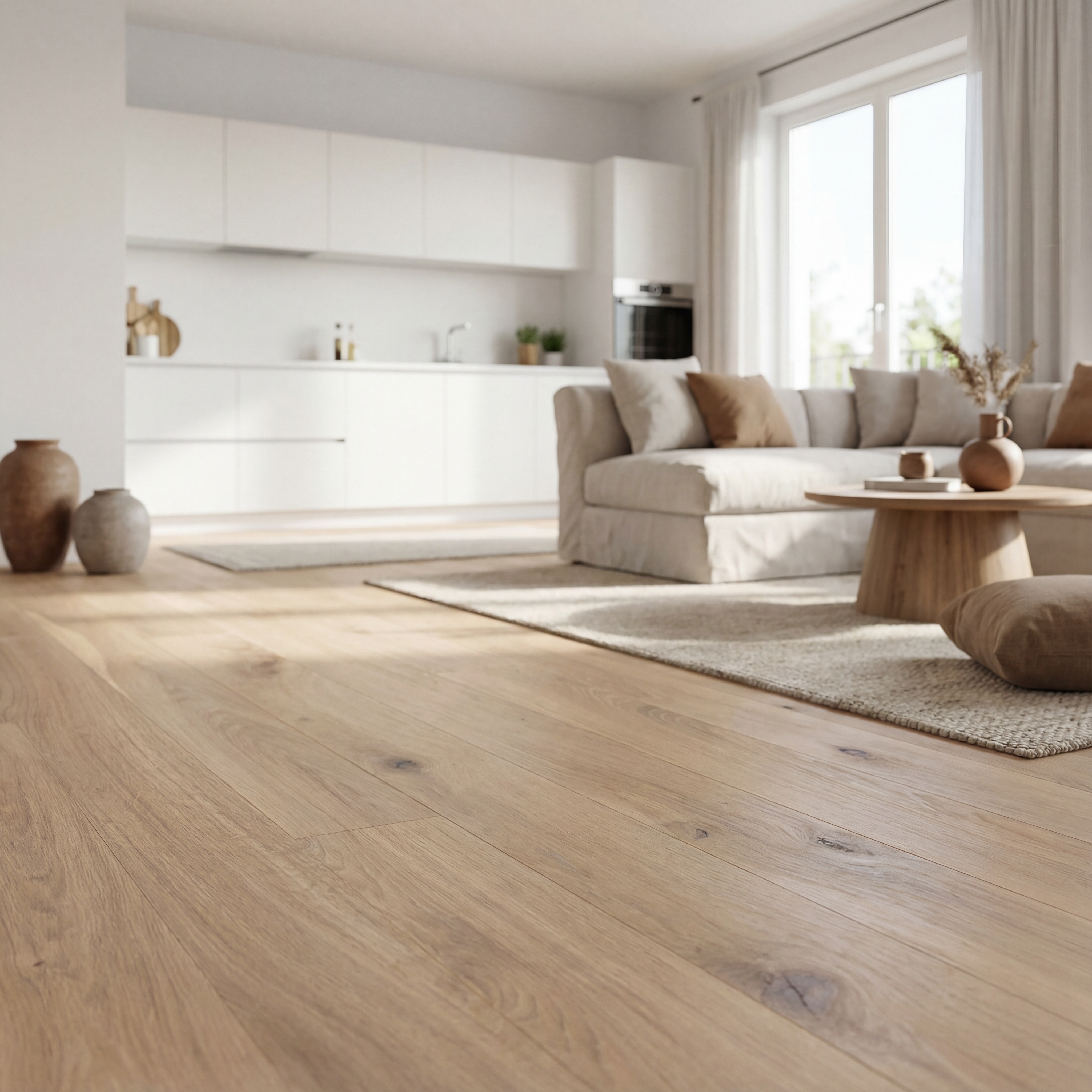 JOKA Parkett CALGARY 527LD EDITION 3-S Landhausdiele | E6914 Eiche creme geb.VILLA ÖL