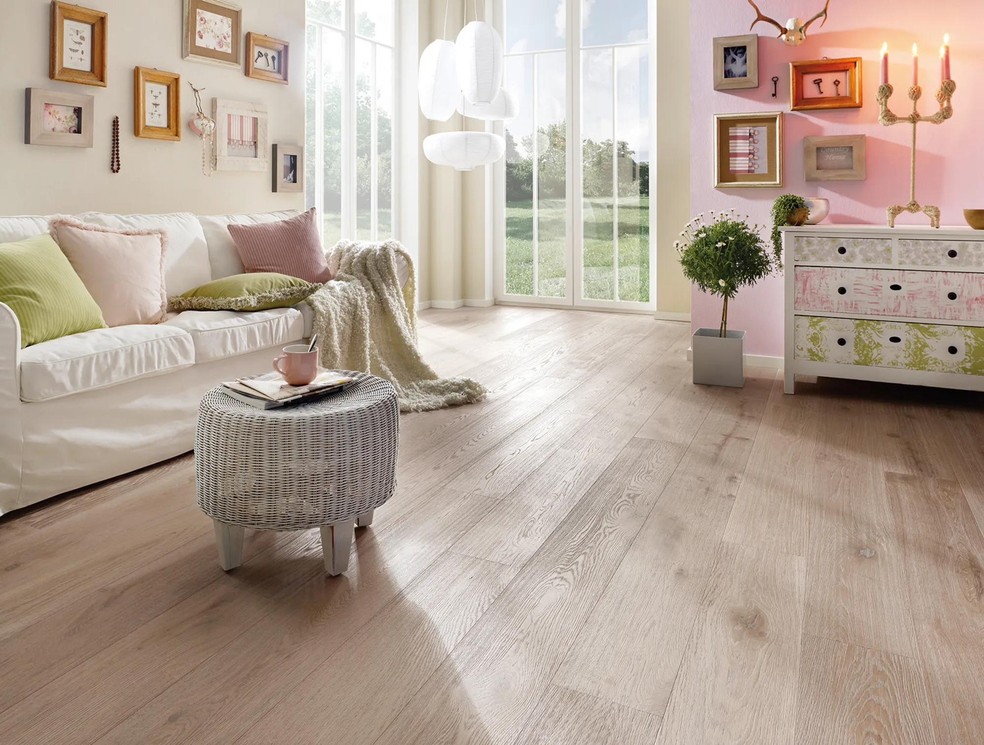 JOKA Parkett CALGARY 527LD 3-S Landhausdiele | E3425 Eiche nordic g.NATURE ÖL