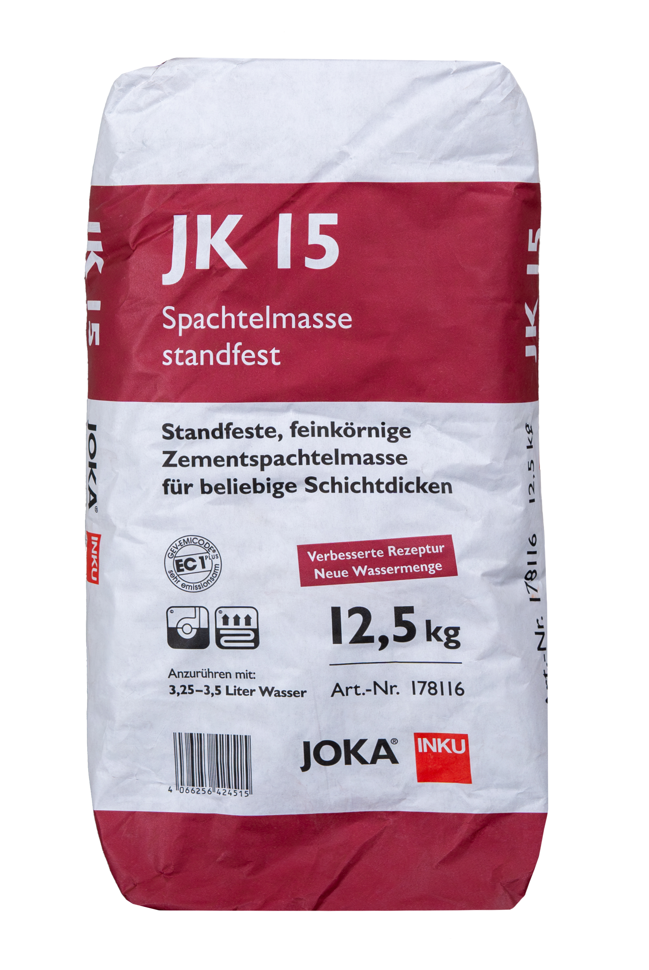 JOKA® JK 15 Spachtelmasse standfest zementär
