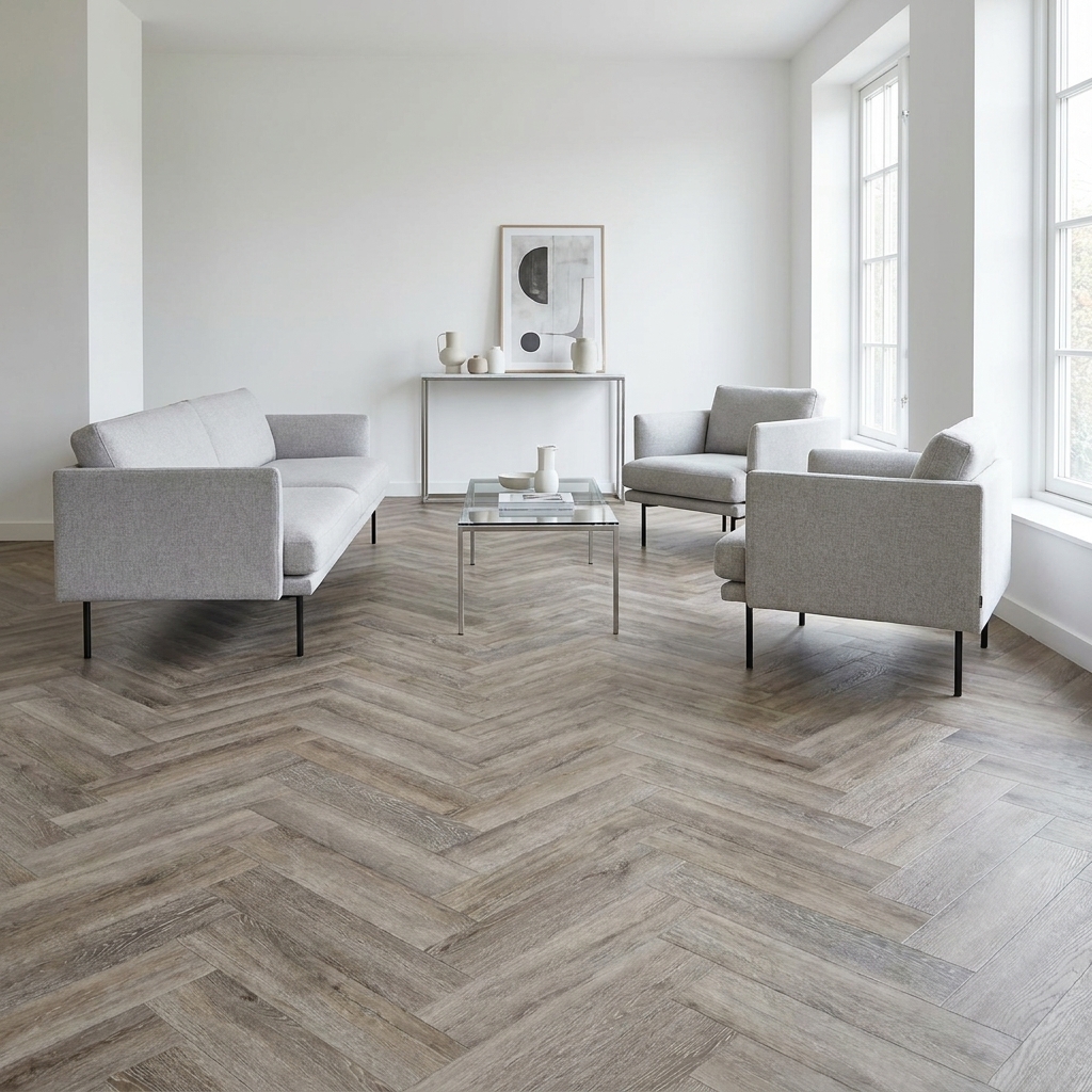 COREtec® Rigid Klick-Vinyl 'Acorn' - Naturals HB Series - 50 LVPEH 854