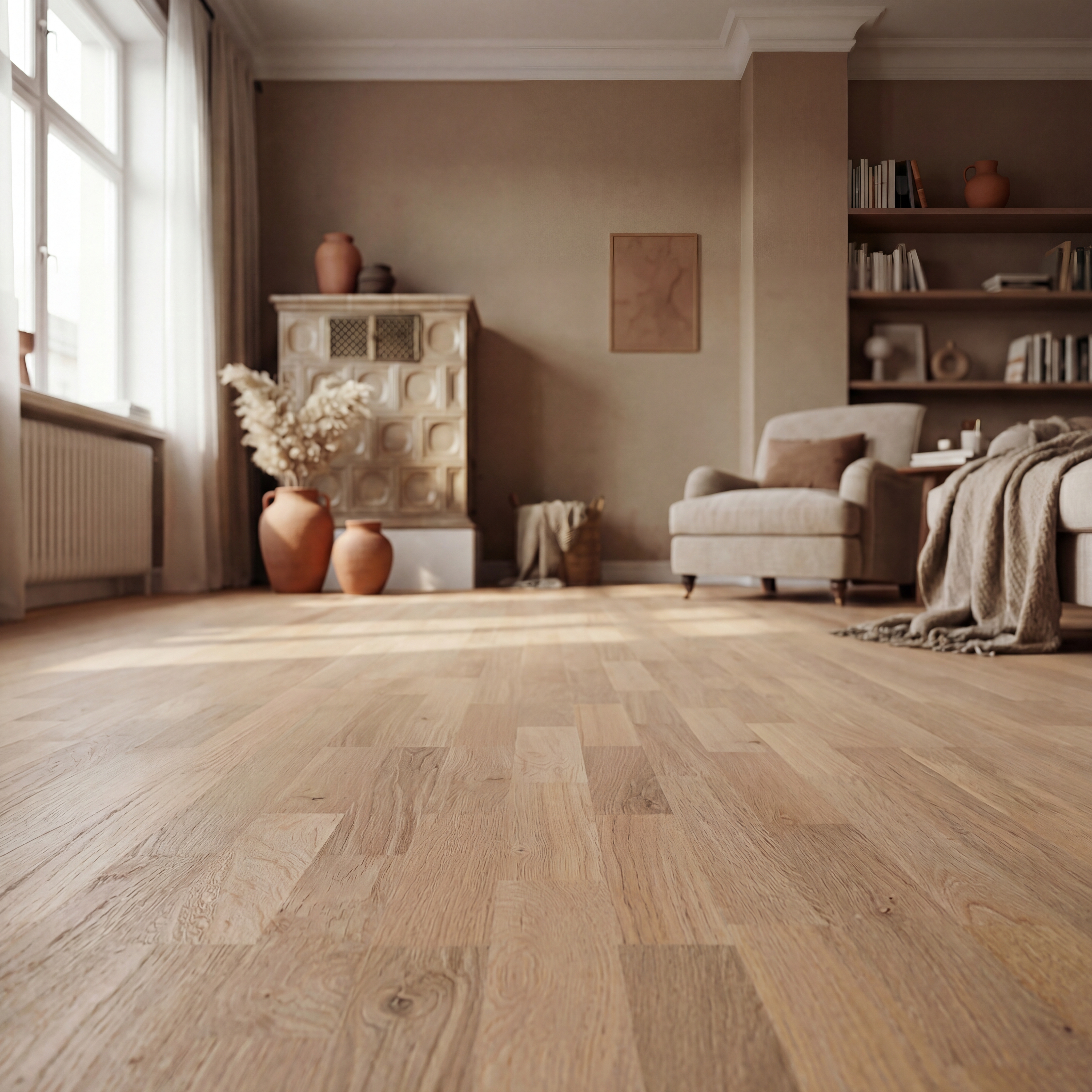 JOKA KINGSTON 535SB | E1864 Eiche nova geb.NATURE VP | 3-Schicht Fertigparkett als Schiffsboden 3-Stab