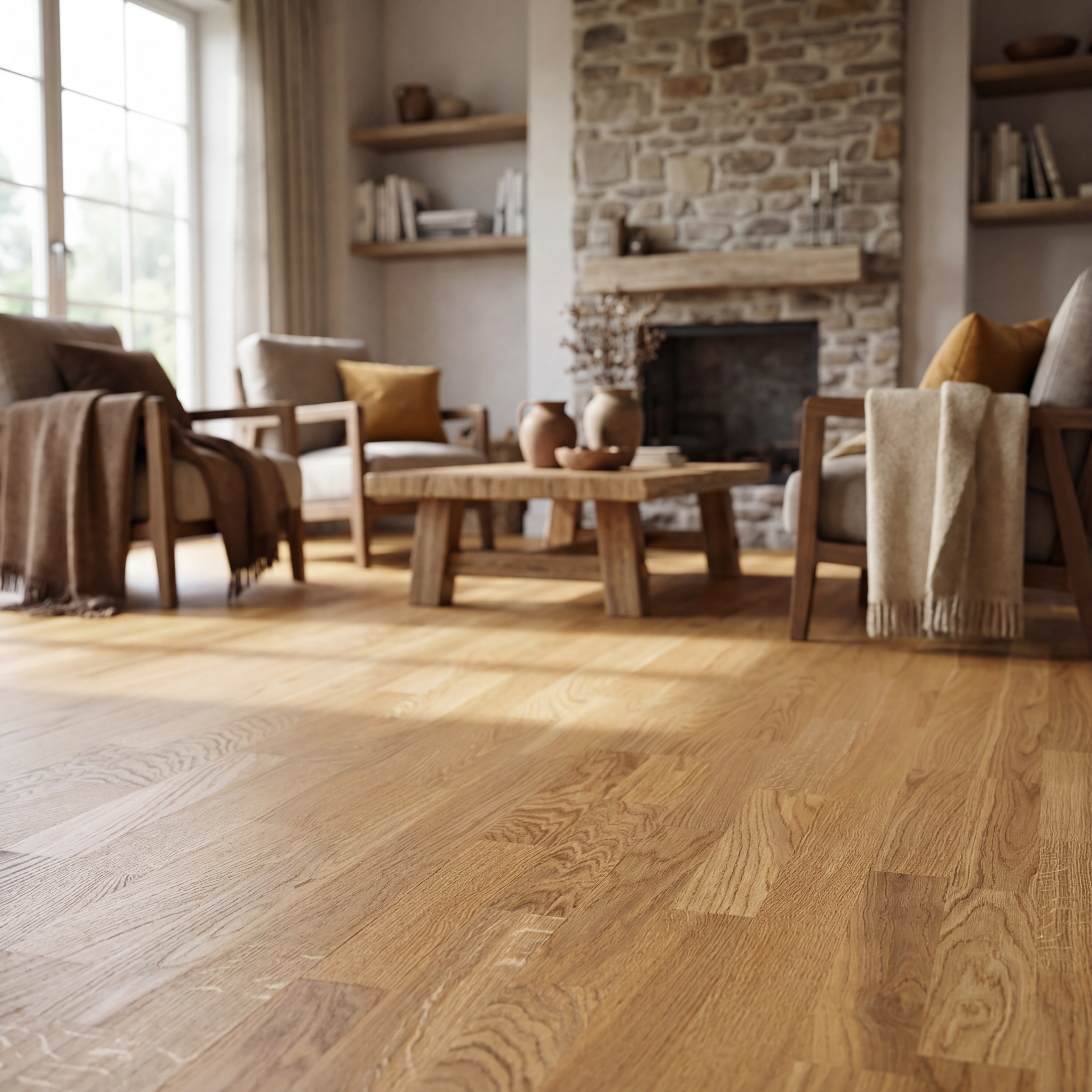 JOKA KINGSTON 535SB | E1801 Eiche NATURE VM | 3-Schicht Fertigparkett als Schiffsboden 3-Stab