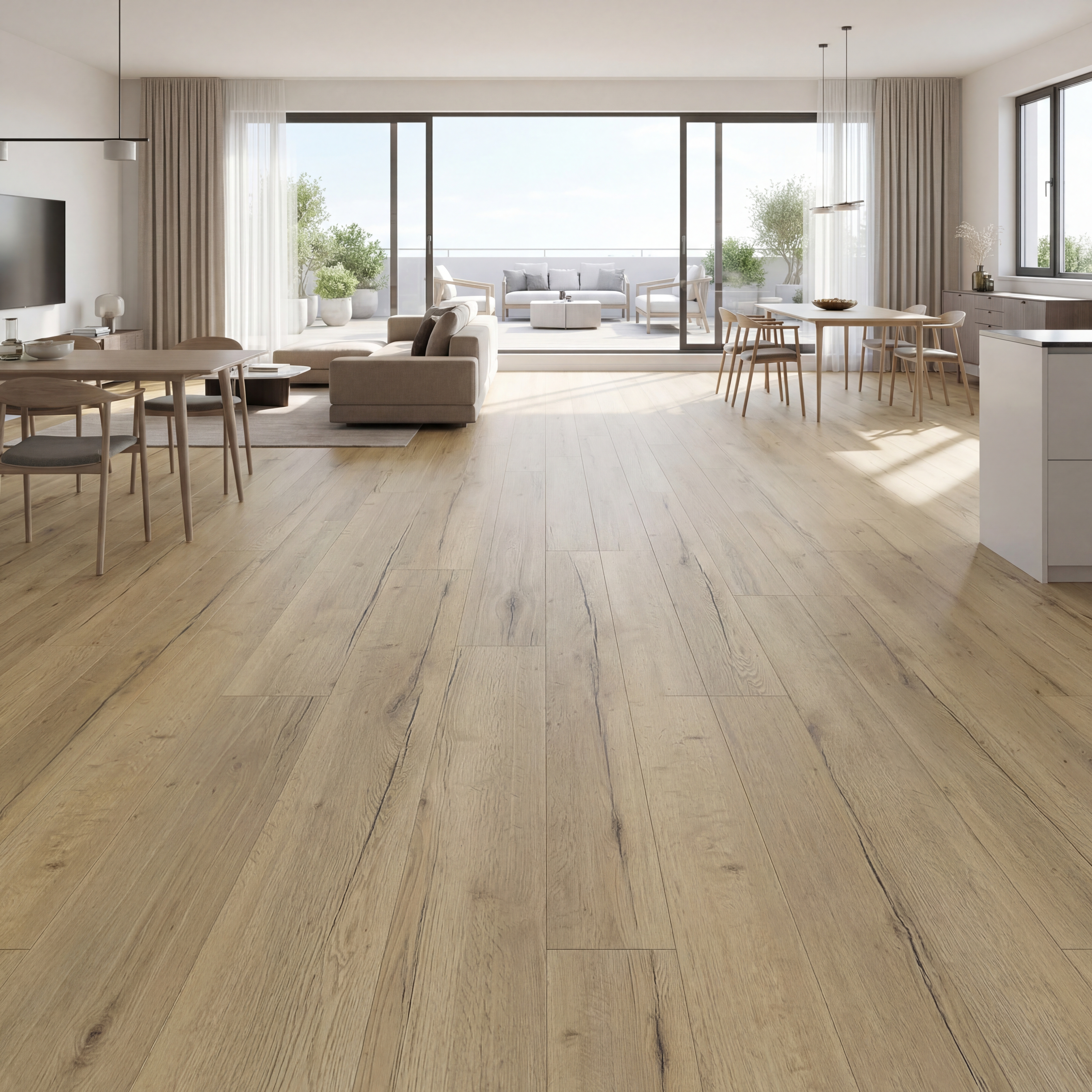 JOKA Laminat SKYLINE 532WP WidePlank | 5833-Oak kolonial creme1-St.SP