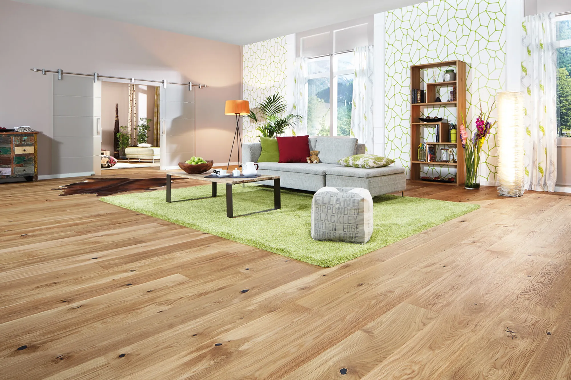 JOKA Parkett CALGARY 527LD 3-S Landhausdiele | E8463 Eiche pure COUNTRY ÖL