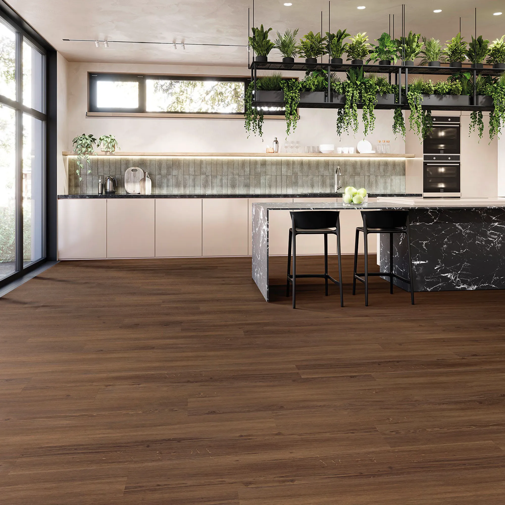 JOKA DESIGN 555 Click - Rigid Klick-Vinyl mit integriertem Trittschall - 209 Incred.Da.Oak