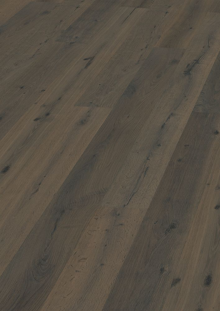 CaronaFloors 3S-Parkett LHD Eiche Villanova gebürstet vergraut geöl