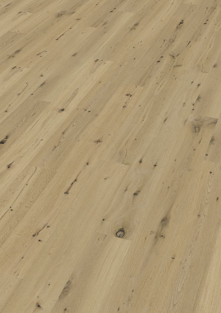 CaronaFloors 3S-Parkett LHD Eiche Luzzi gebürstet rohholzoptik geölt