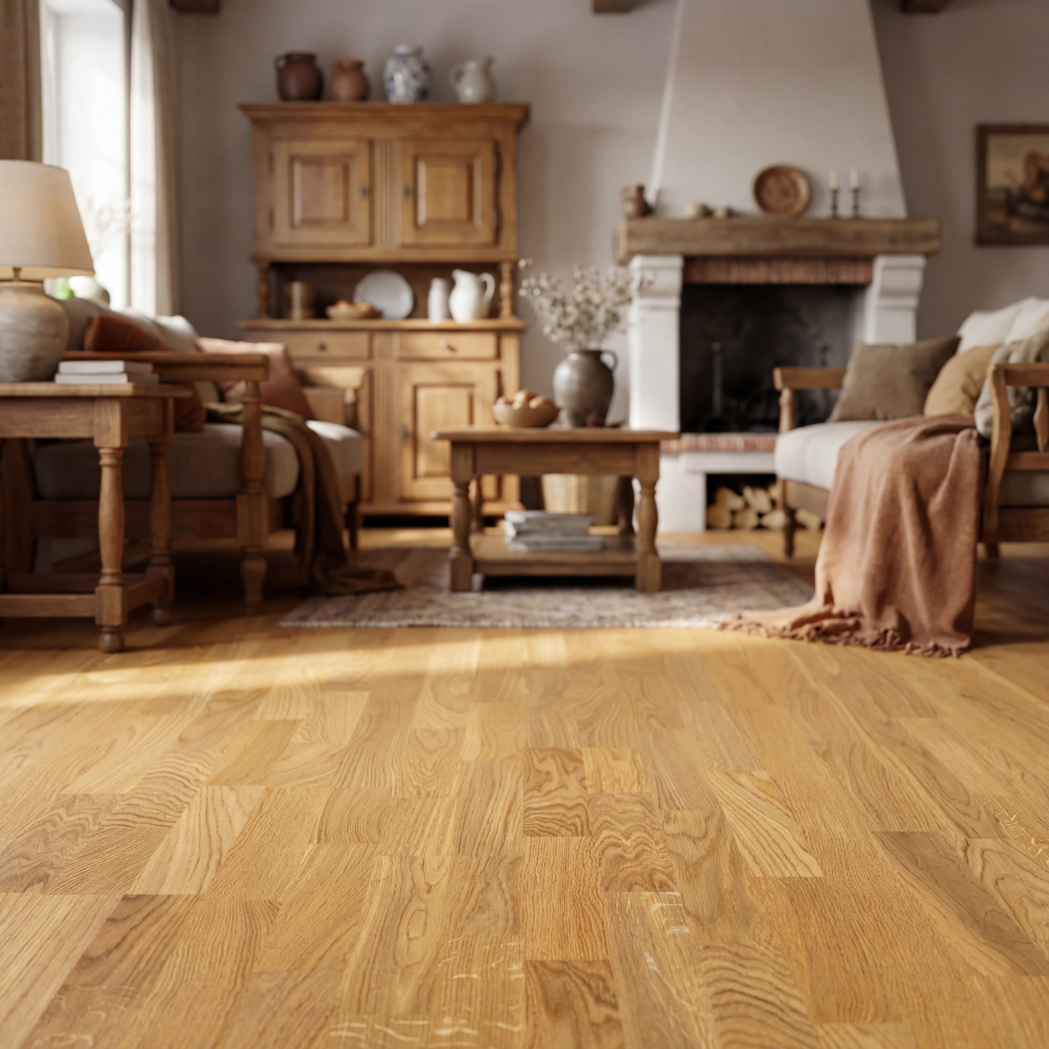 JOKA KINGSTON 535SB | E1813 Eiche geb. NATURE ÖL | 3-Schicht Fertigparkett als Schiffsboden 3-Stab