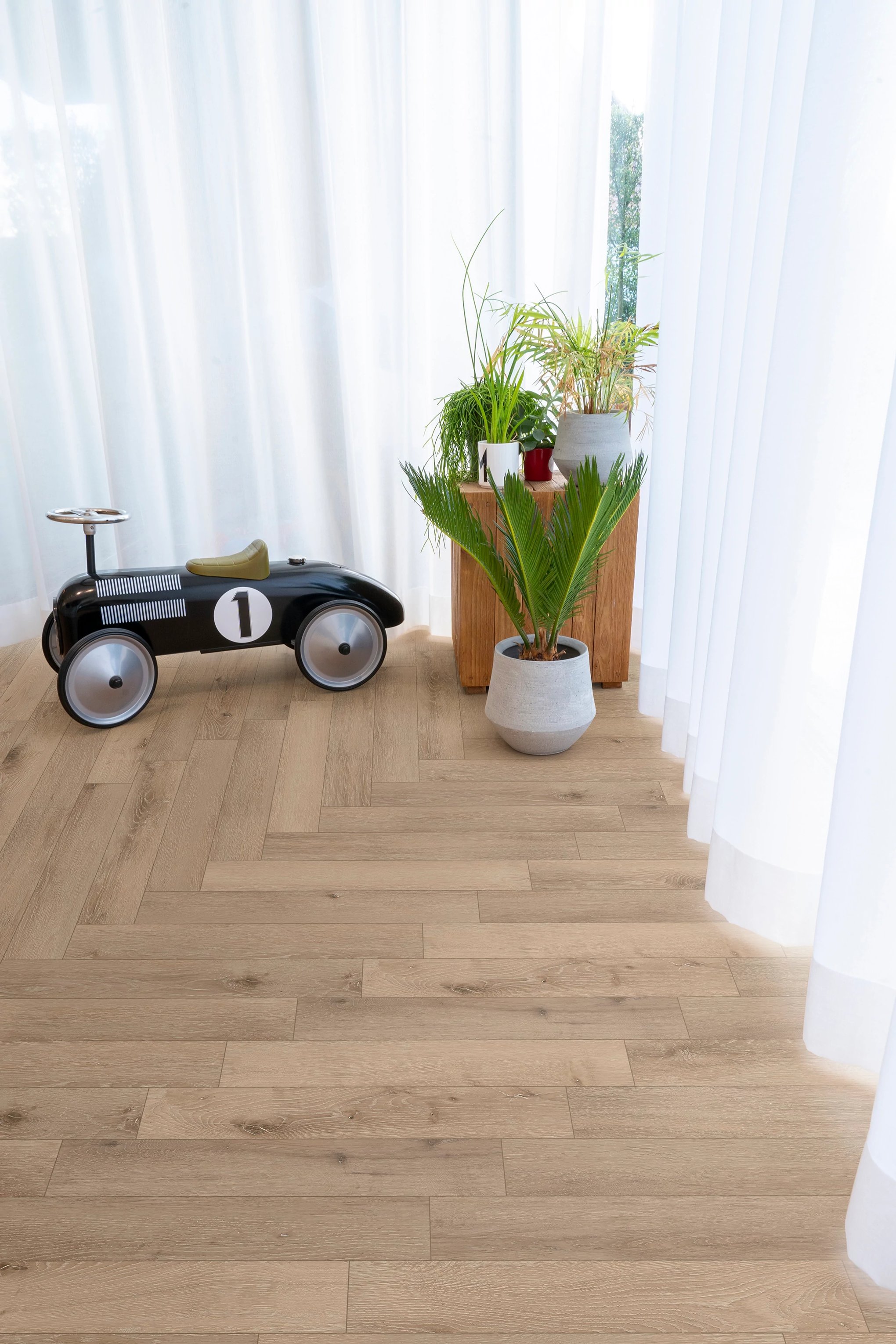 COREtec® Rigid Klick-Vinyl 'Nimbus' - Authentics HB 4V E - 50 LVREH 140