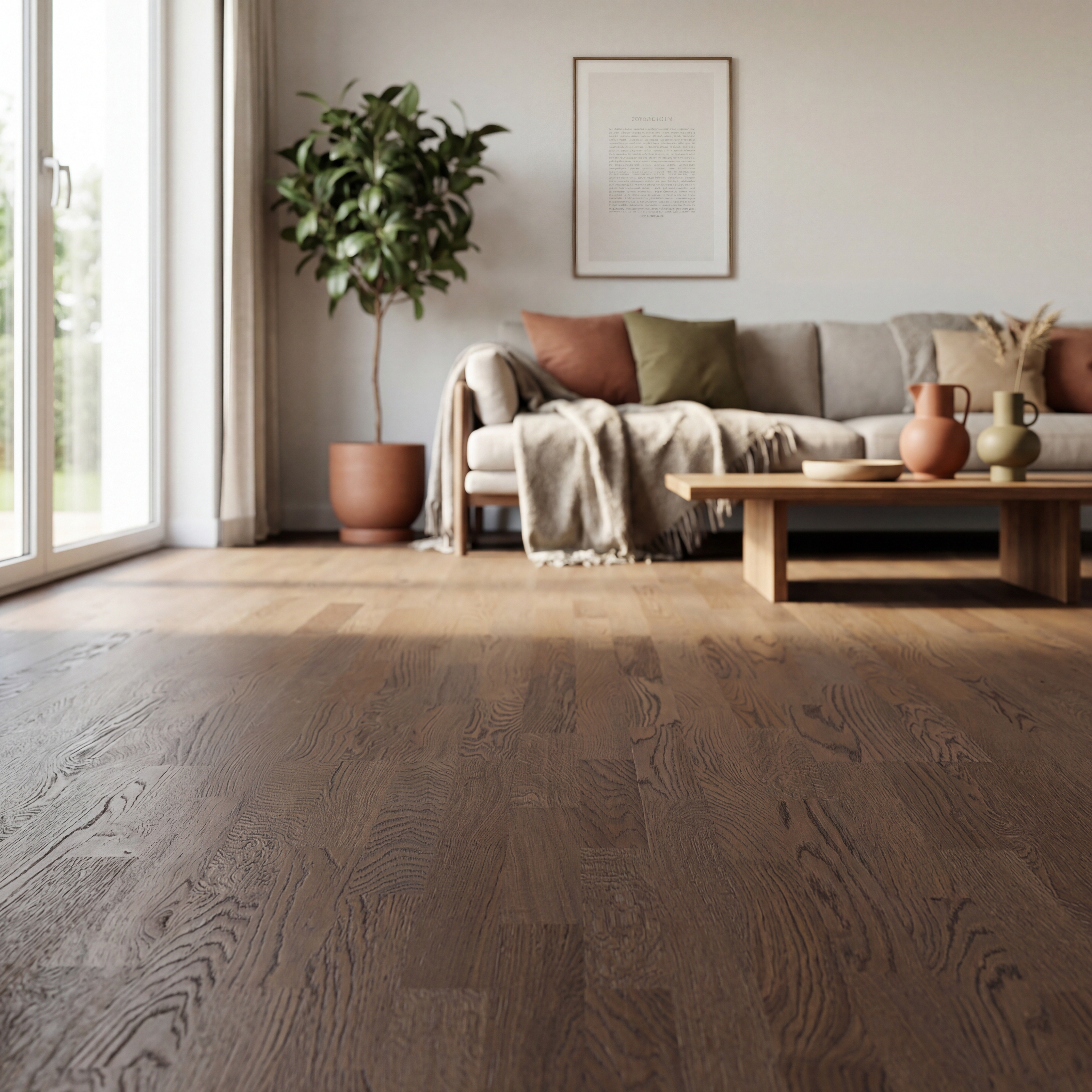 JOKA KINGSTON 535SB | E1866 Eiche g.mezzo NATURE ÖL | 3-Schicht Fertigparkett als Schiffsboden 3-Stab