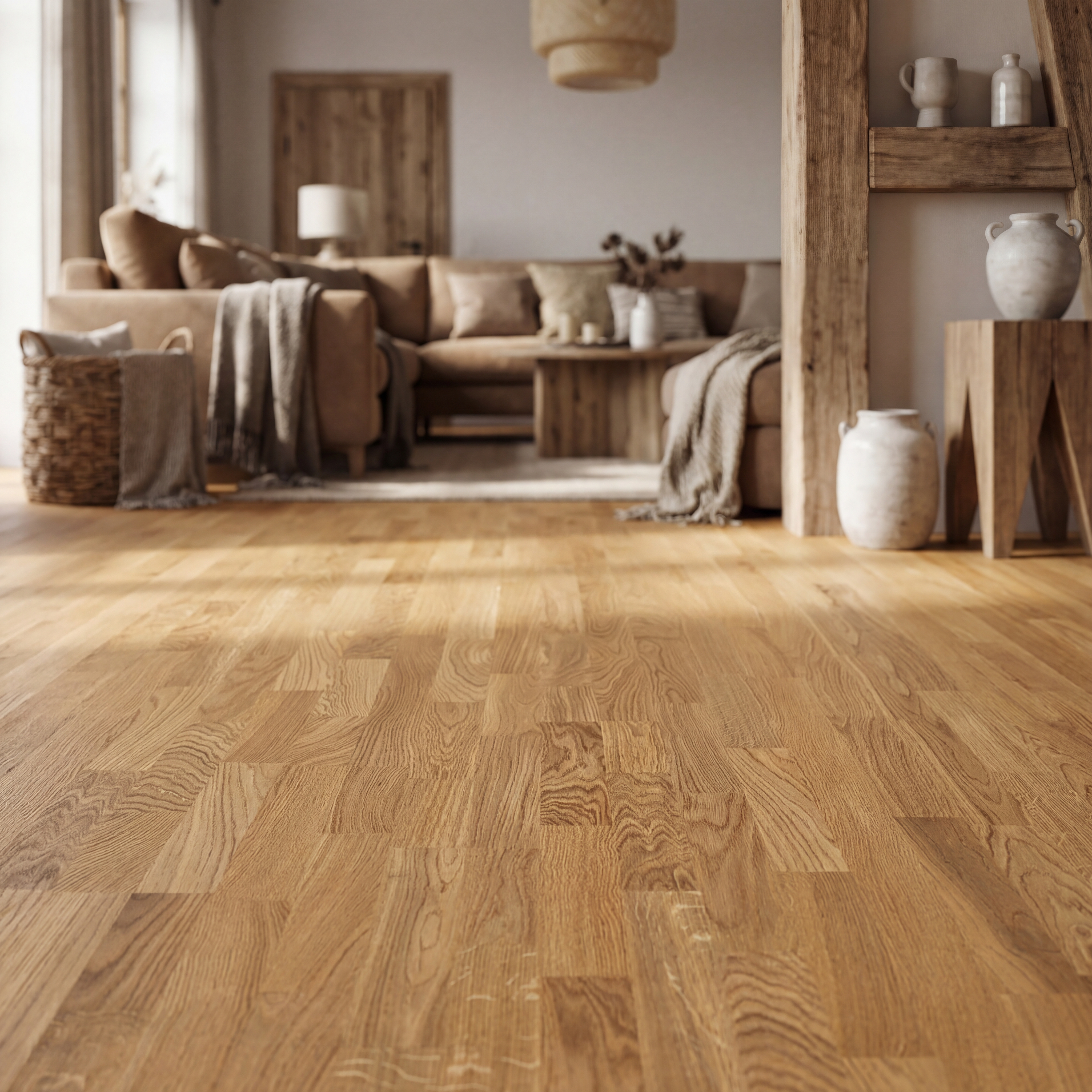 JOKA KINGSTON 535SB | E1801 Eiche NATURE VM | 3-Schicht Fertigparkett als Schiffsboden 3-Stab