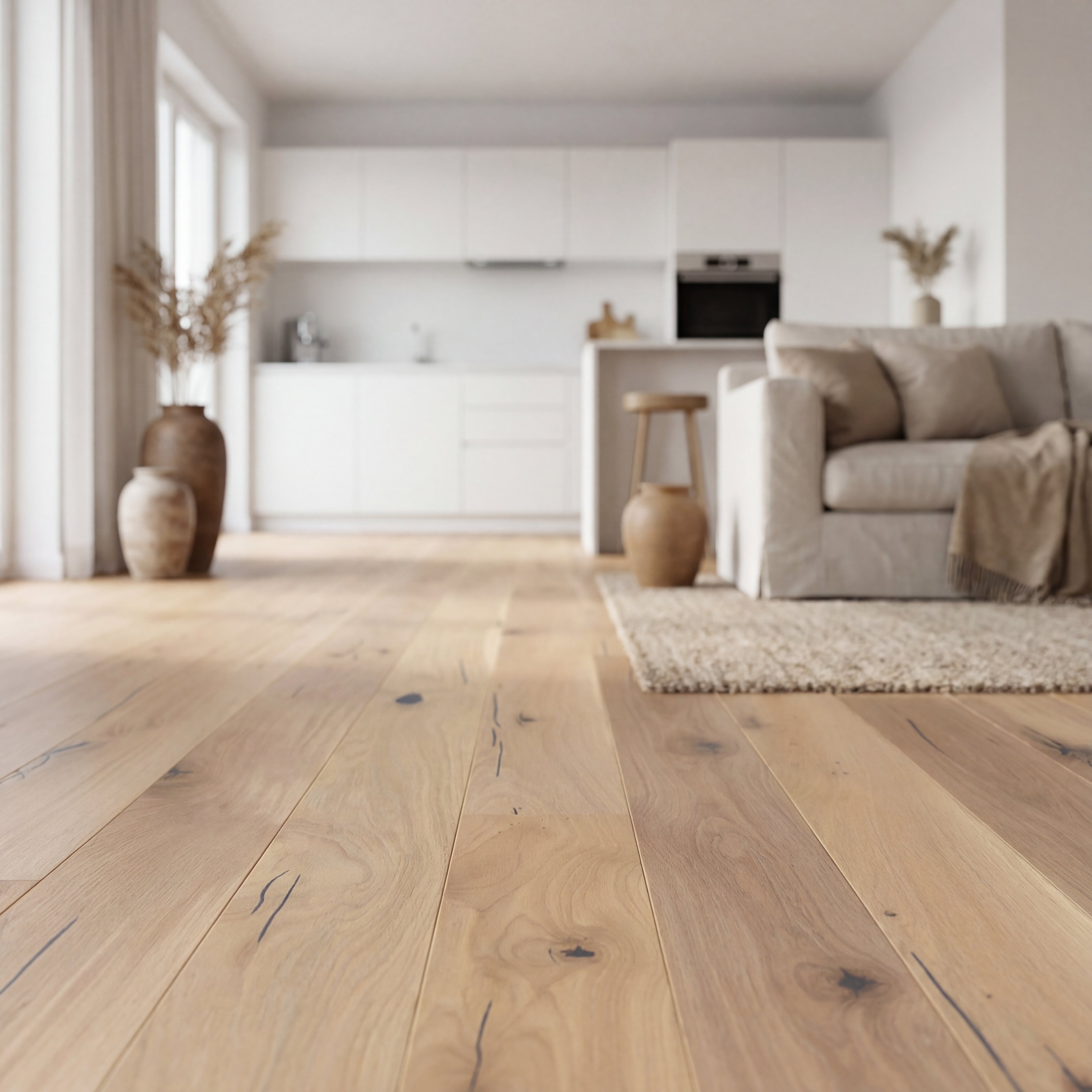 JOKA Parkett CALGARY 527LD EDITION 3-S Landhausdiele | E8914 Eiche creme g.COUNTRY ÖL