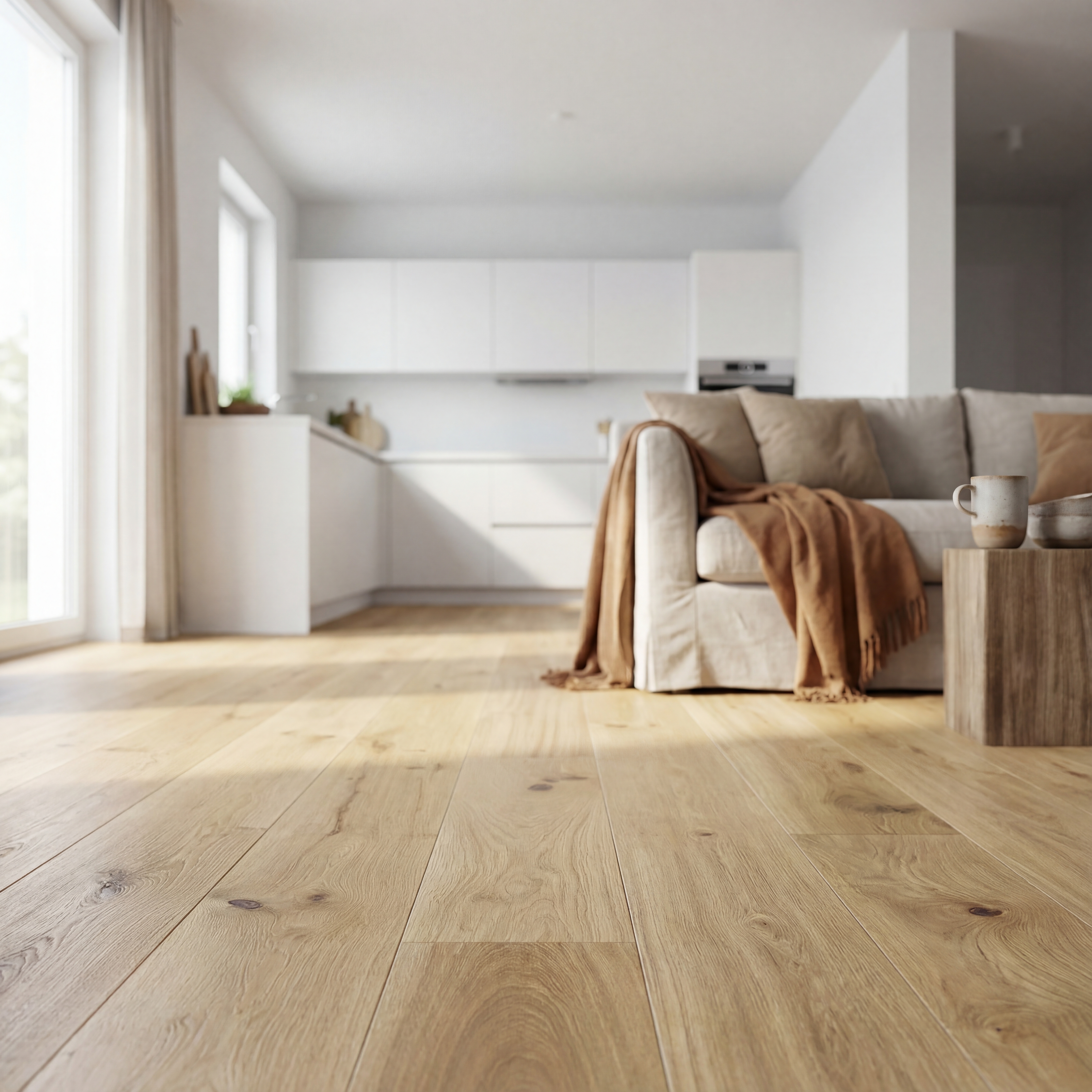 JOKA 130 XL CASTLE DIELE / Fertigparkett 2-S mit Nut u.Feder-System | CE503 Eiche geb. VILLA V4VP