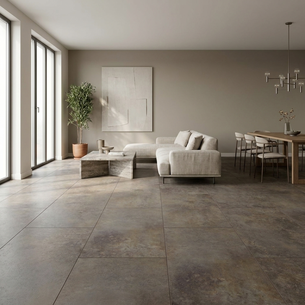 COREtec® Rigid Klick-Vinyl 'Clement' - Authentics TILE - 50 LVTE 154