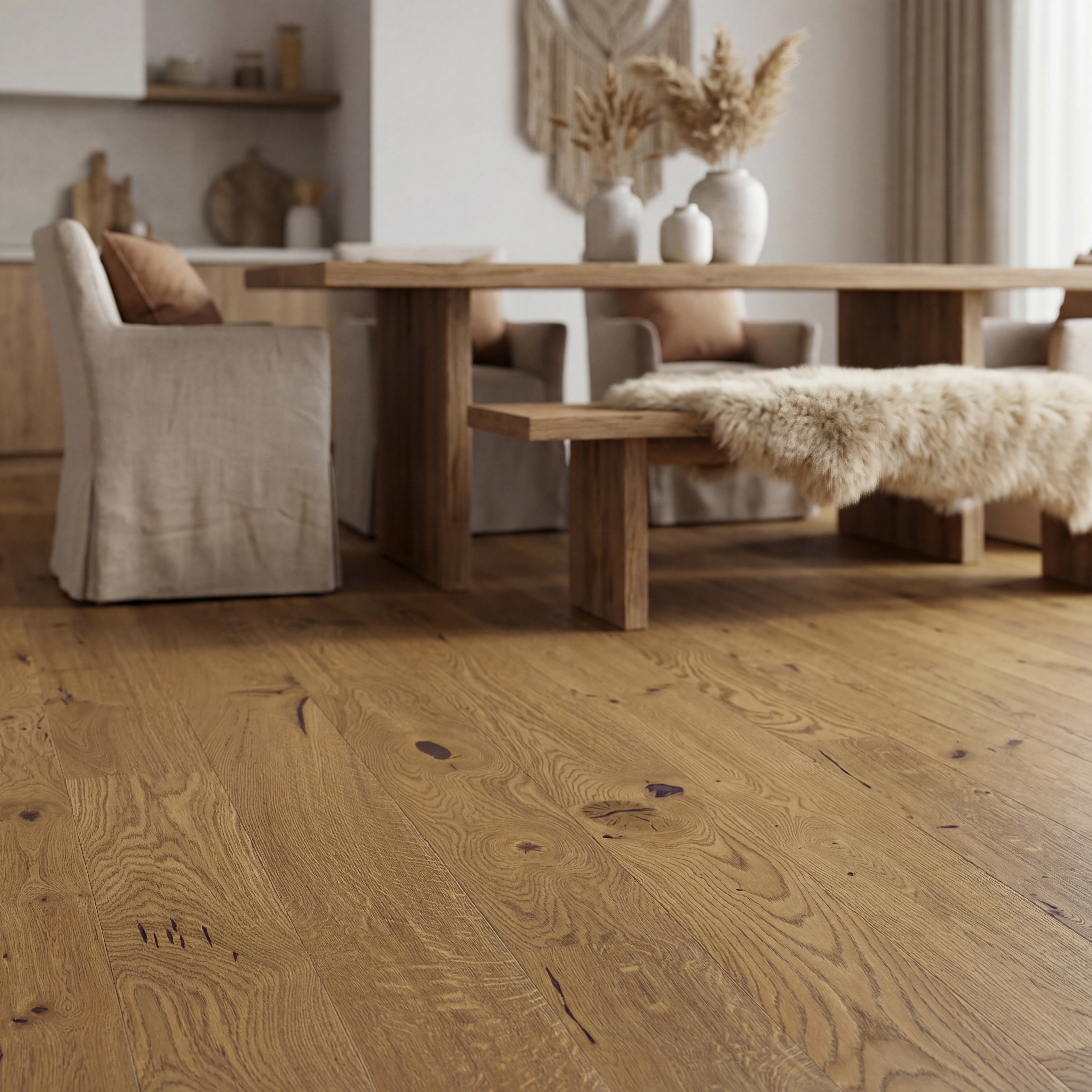JOKA CALGARY 535 LD Parkettboden 3-S Landhausdiele | E7121 Eiche caramell COUNTRY ÖL