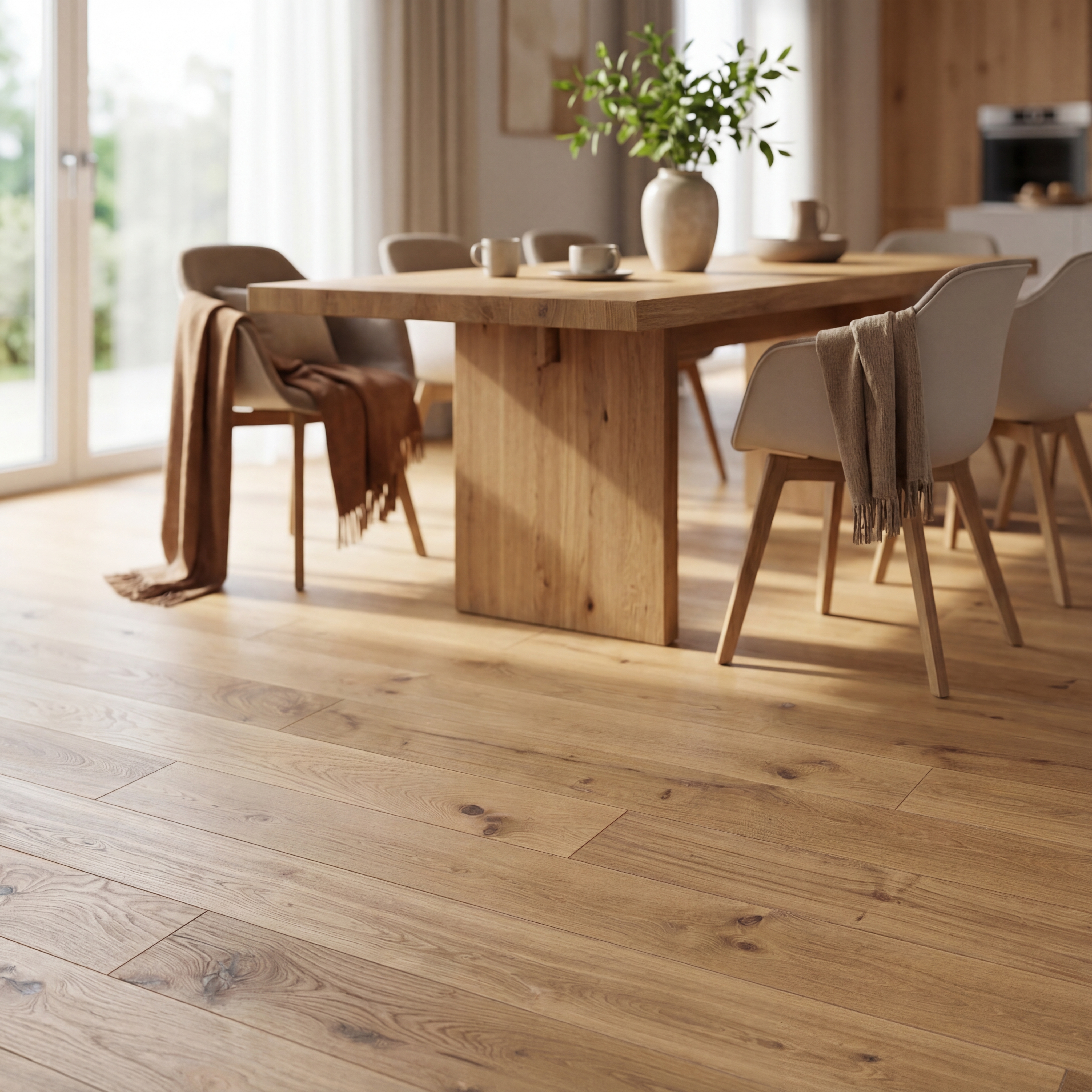 JOKA 130 XL CASTLE DIELE / Fertigparkett 2-S mit Nut u.Feder-System | CE513 Eiche geb. VILLA V4ÖL