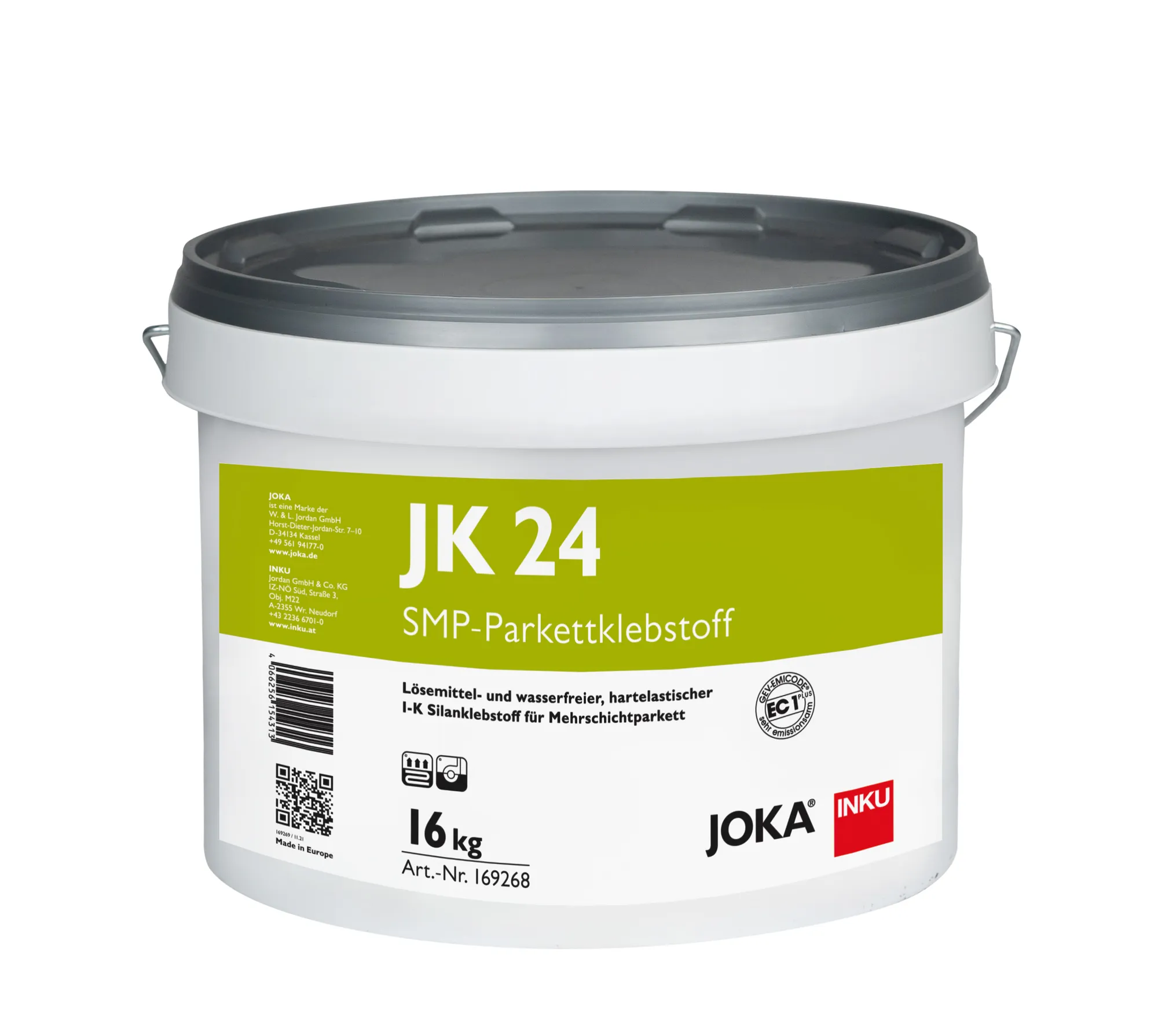 JOKA® JK 24 – SMP-Parkettklebstoff | 1-K Silanklebstoff für Mehrschichtparkett | Parkettkleber für Parkettböden