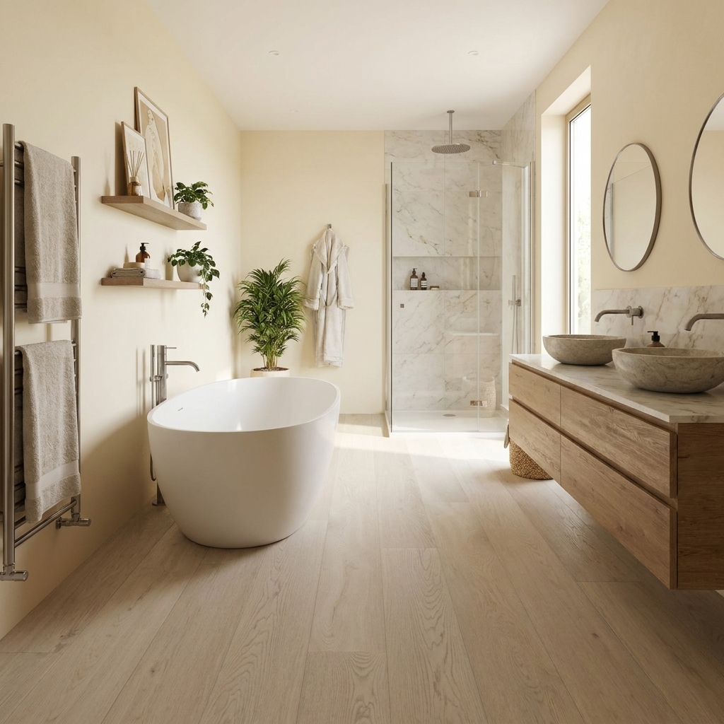 COREtec Rigid Klick-Vinyl 'Blossom' - Naturals - 50 LVRE 2514