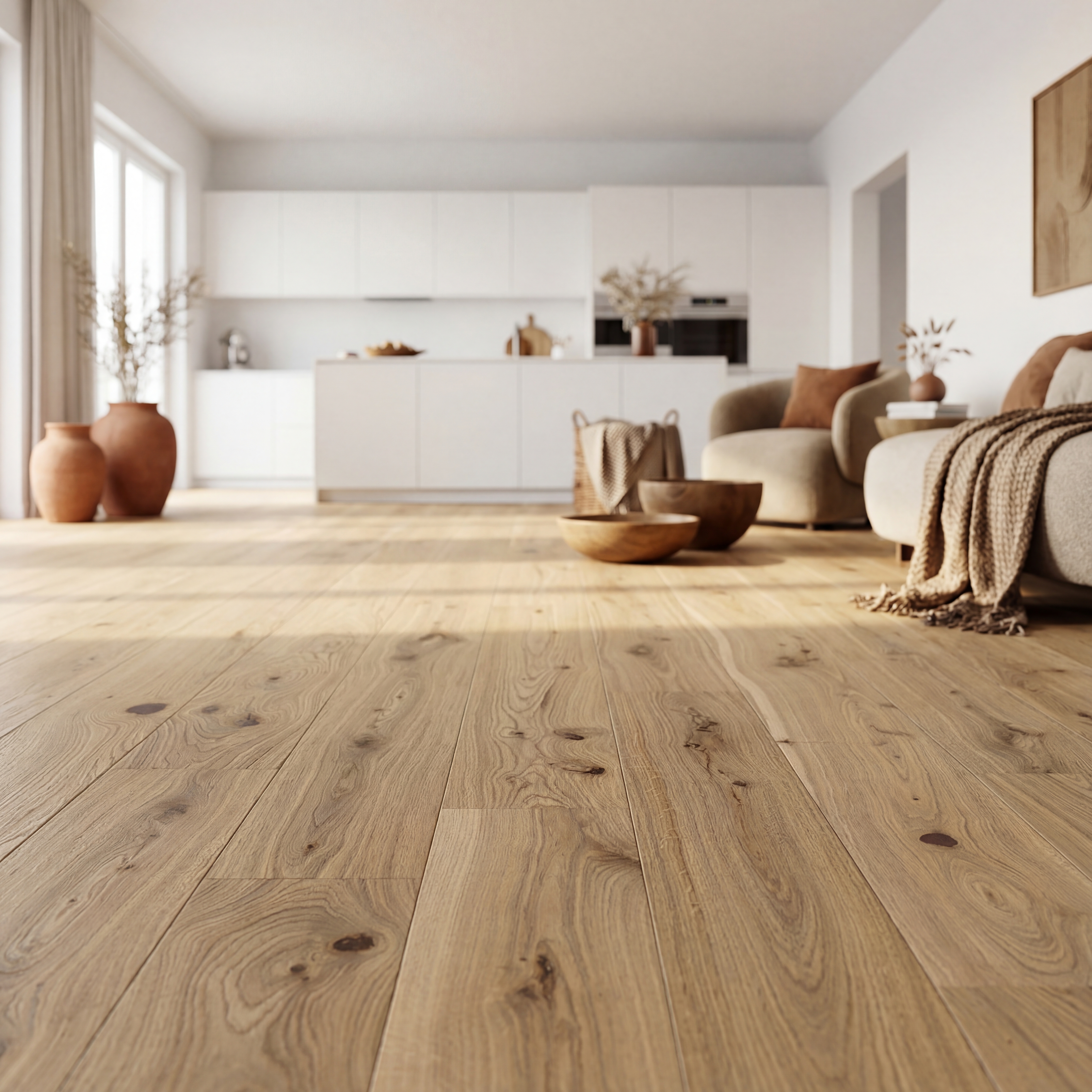 JOKA Parkett CALGARY 527LD COMPACT 3-S Landhausdiele | E9498 Eiche g.raw MIX ÖL[TWIN]