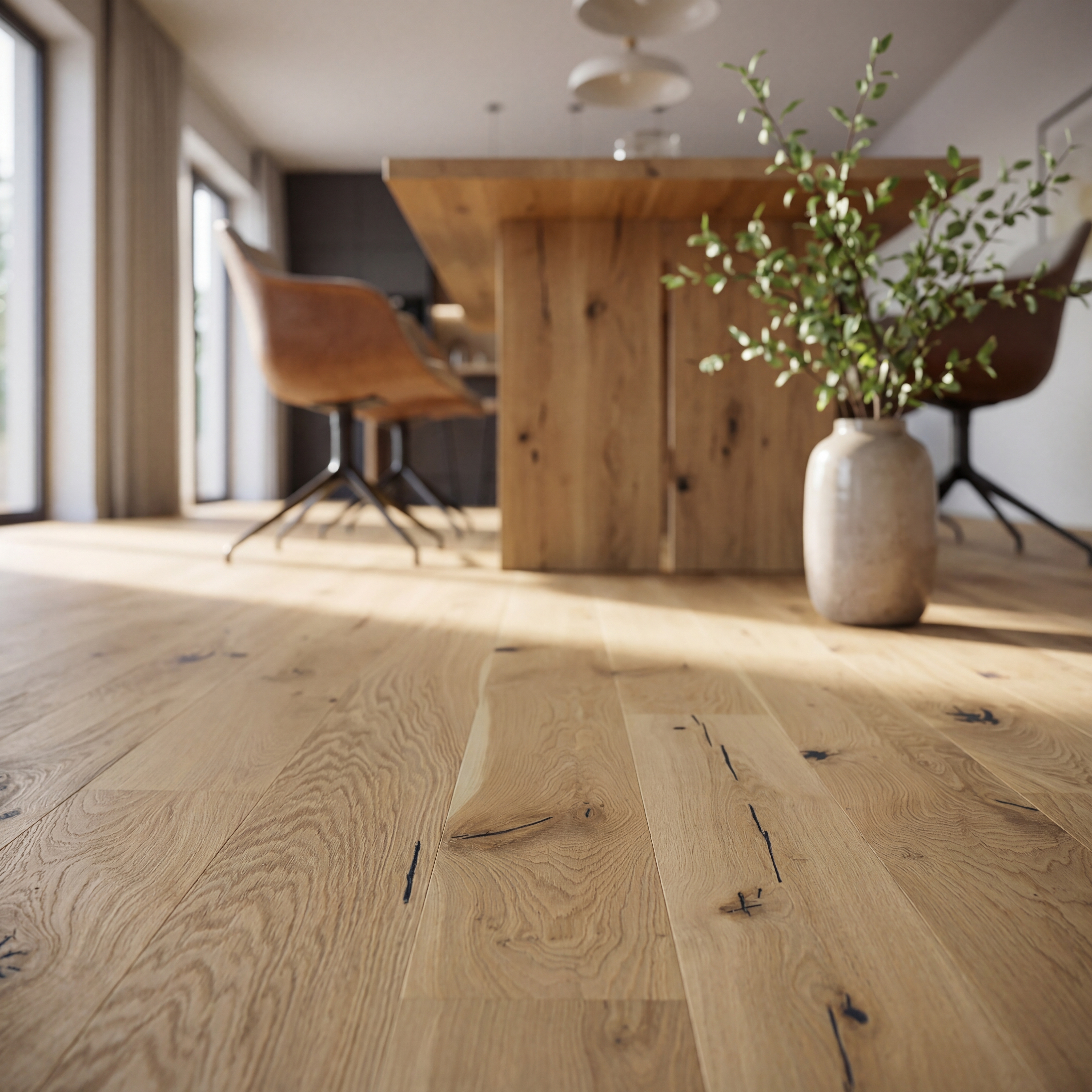 JOKA CALGARY 535 LD Parkettboden 3-S Landhausdiele | E7148 Eiche raw gehobelt COUNTRY ÖL