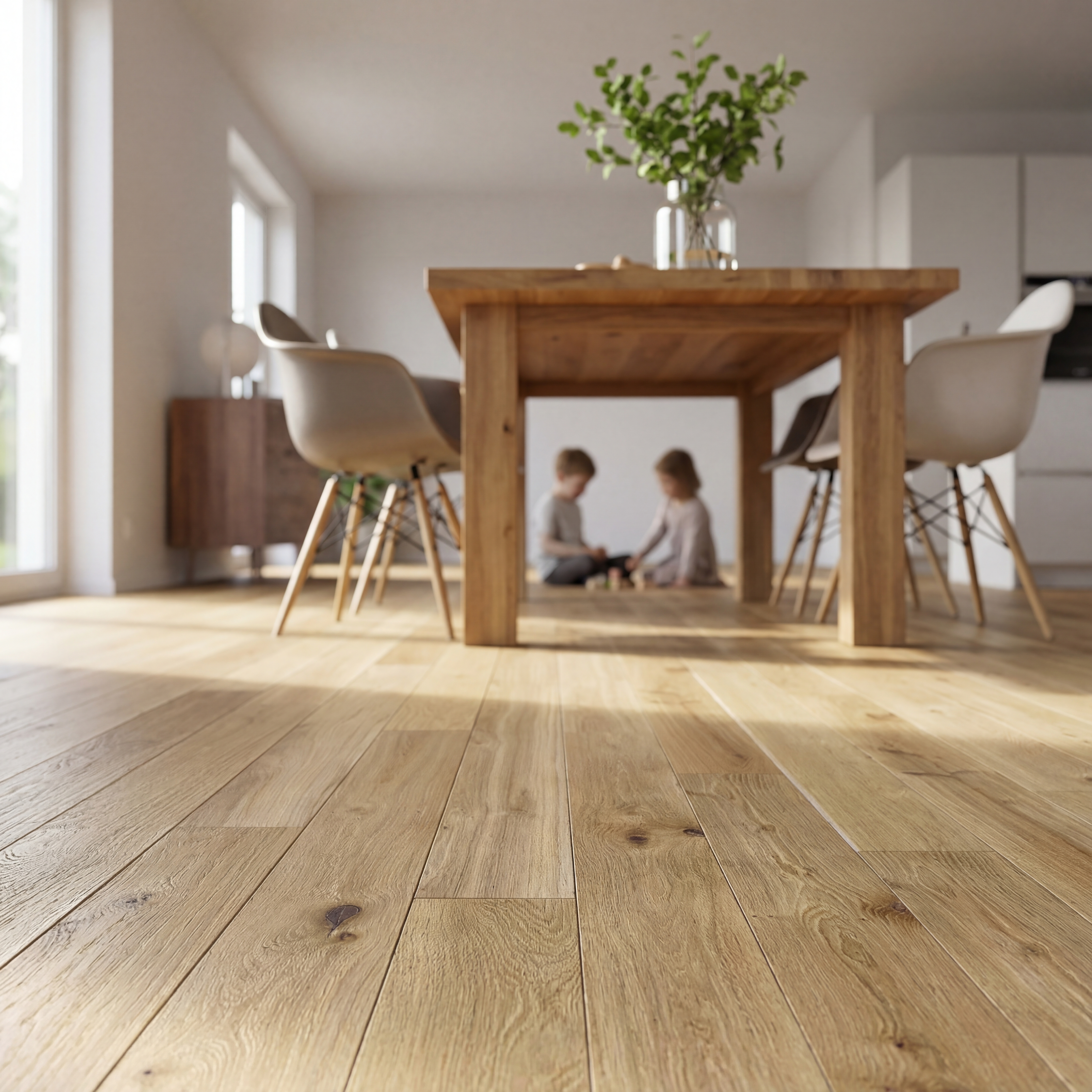 JOKA 130L CASTLE DIELE / Fertigparkett 2-S mit Nut u.Feder-System | DE503 Eiche geb. VILLA V4VP