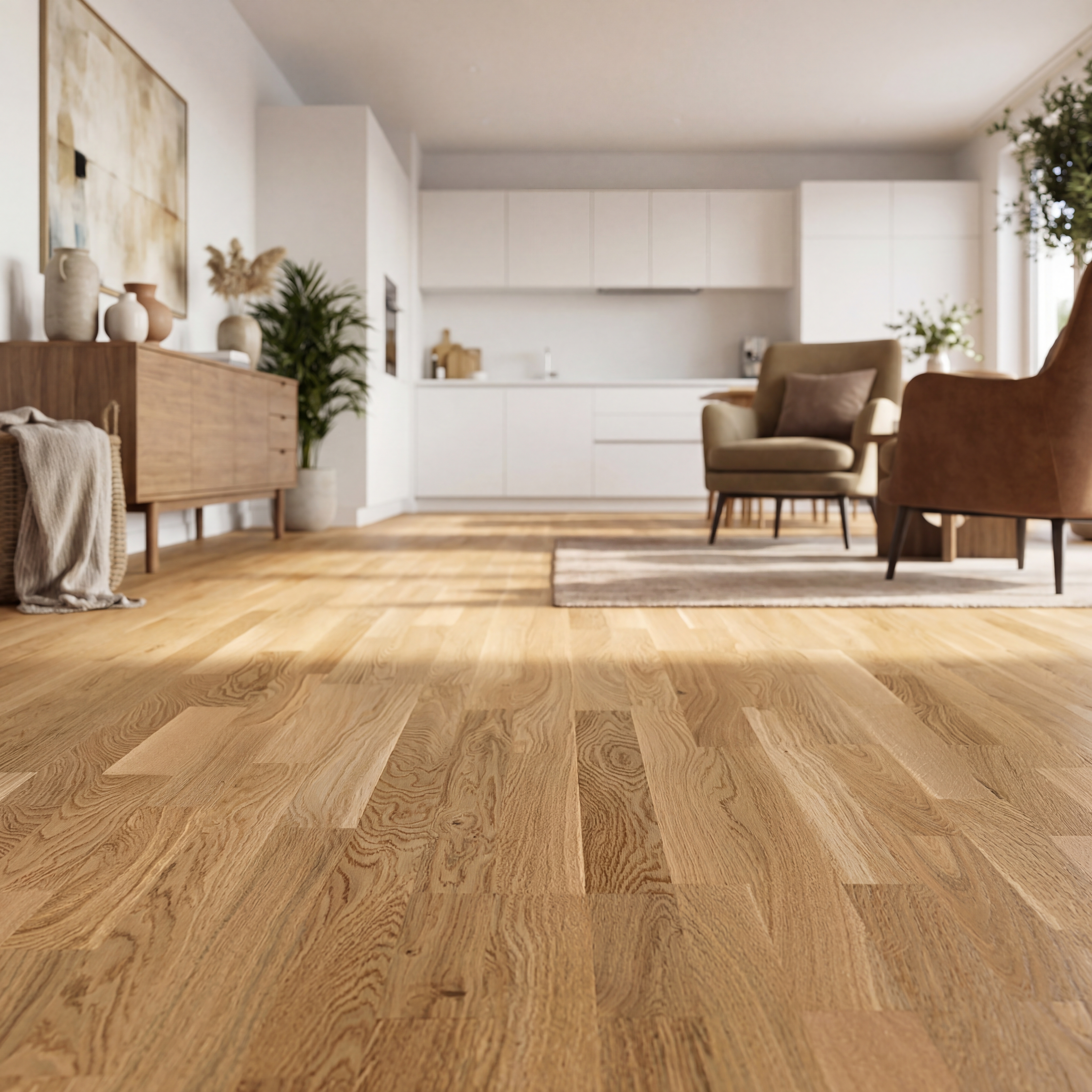 JOKA KINGSTON 535SB | E5801 Eiche VILLA VM | 3-Schicht Fertigparkett als Schiffsboden 3-Stab