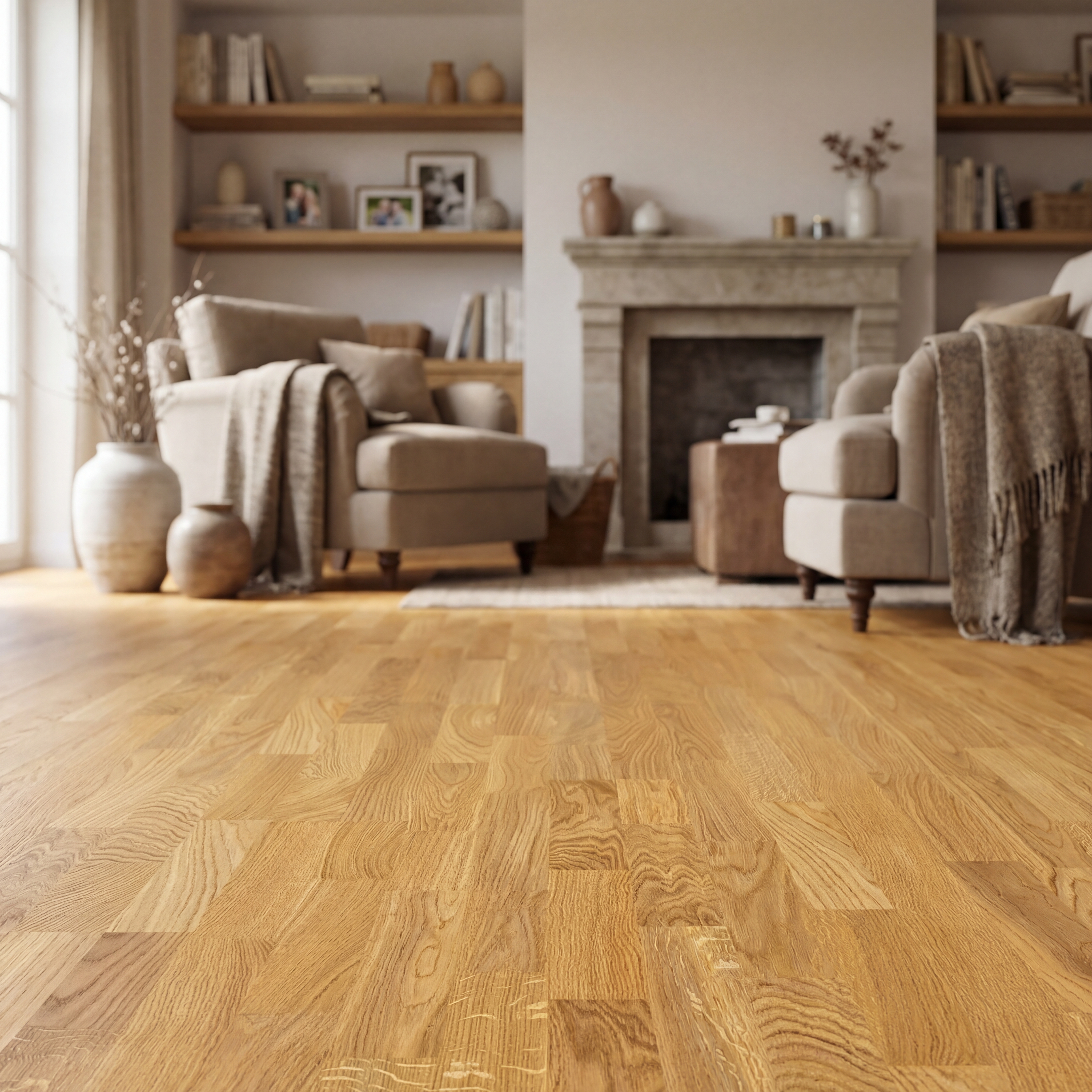 JOKA KINGSTON 535SB | E1803 Eiche NATURE ÖL | 3-Schicht Fertigparkett als Schiffsboden 3-Stab
