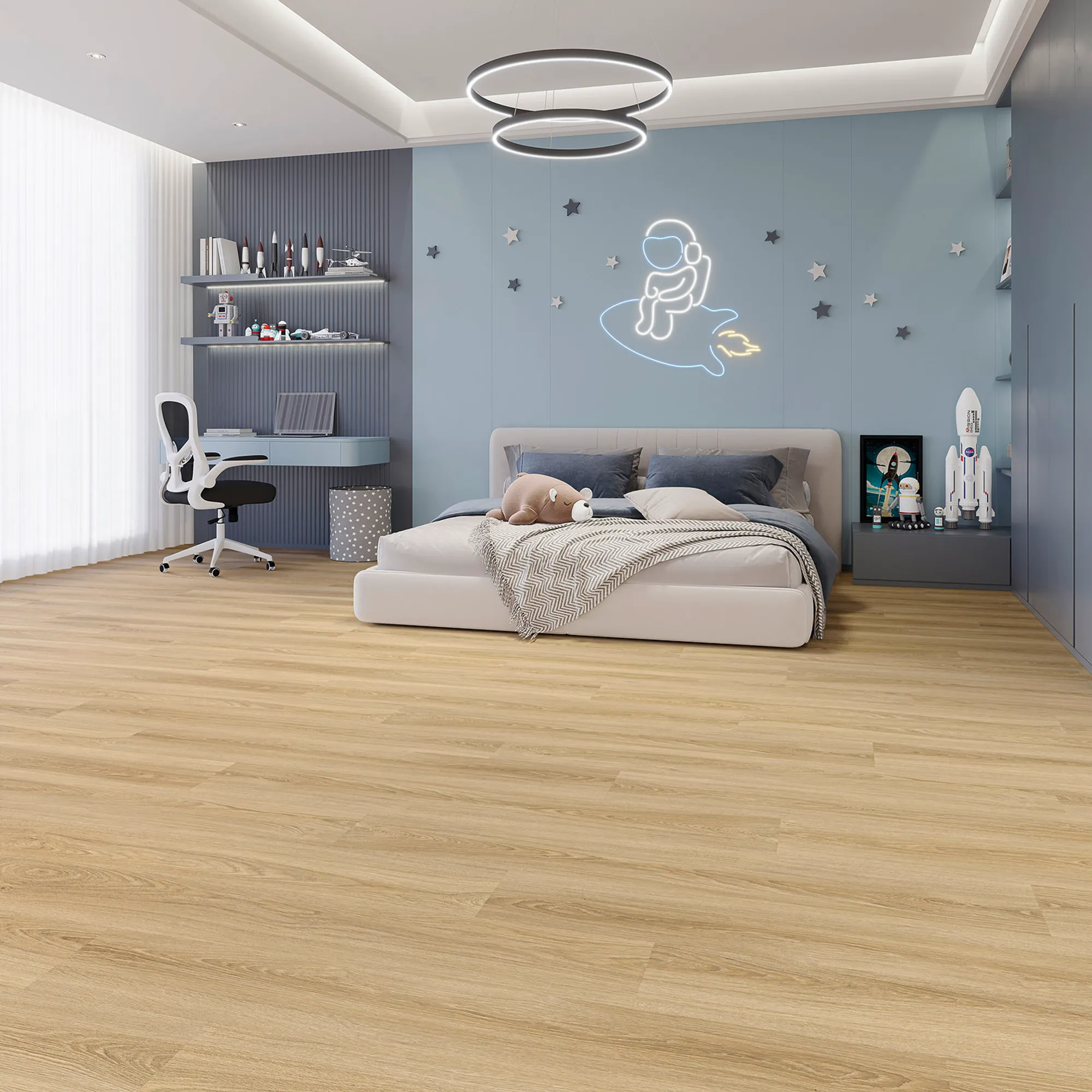 DESIGN 555 Wooden Evolut Click - 902 Frosty Oak