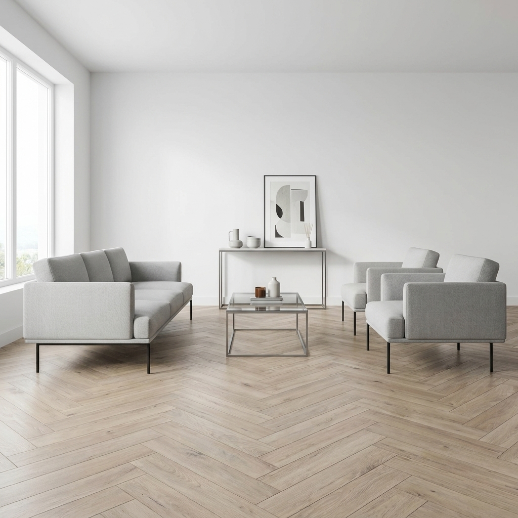 COREtec® Flexile 'Forest' Fischgrät 50 FLXH 806 Klebe-Vinyl 3mm