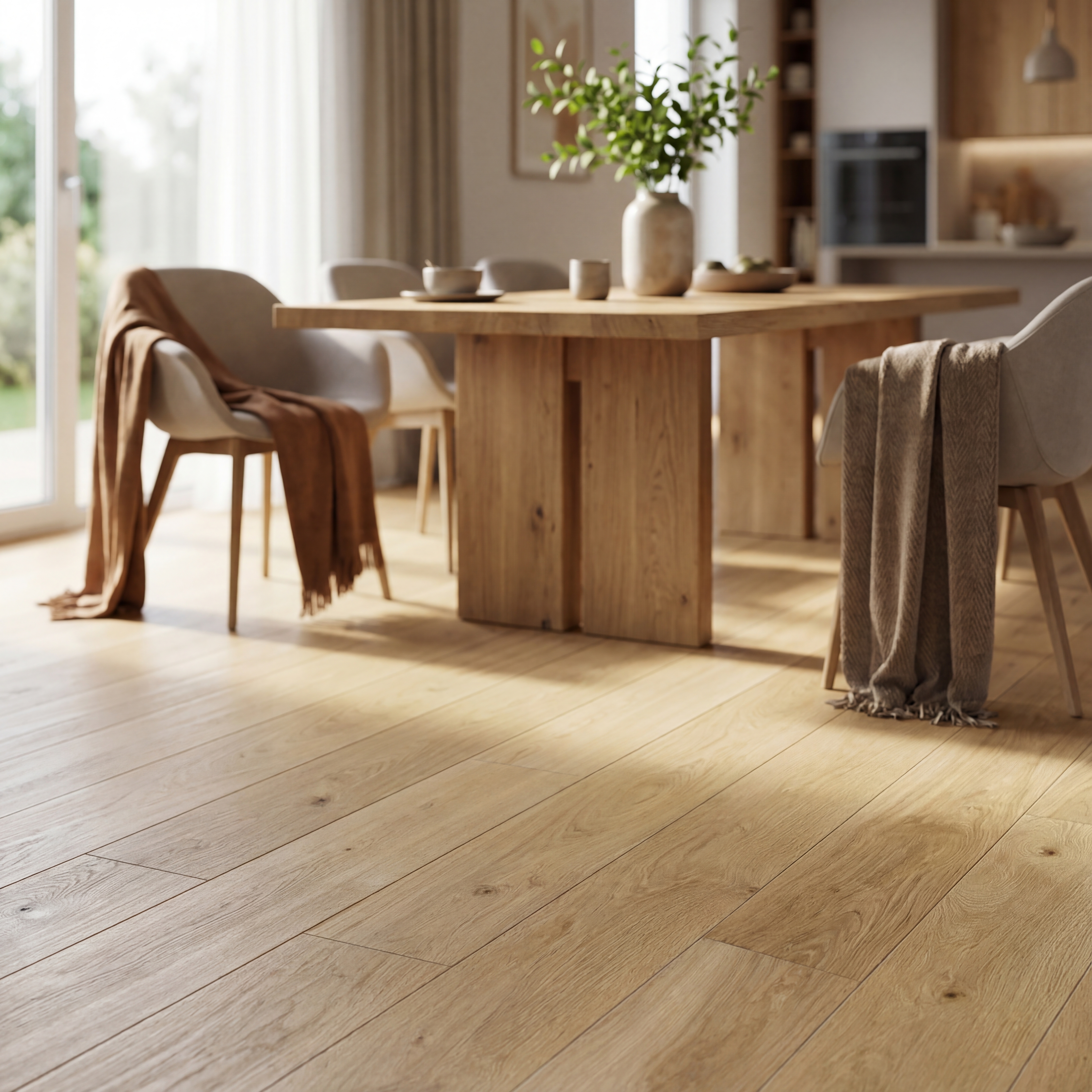 JOKA 130 XL CASTLE DIELE / Fertigparkett 2-S mit Nut u. Feder-System | CE103 Eiche geb. NATURE V4VP