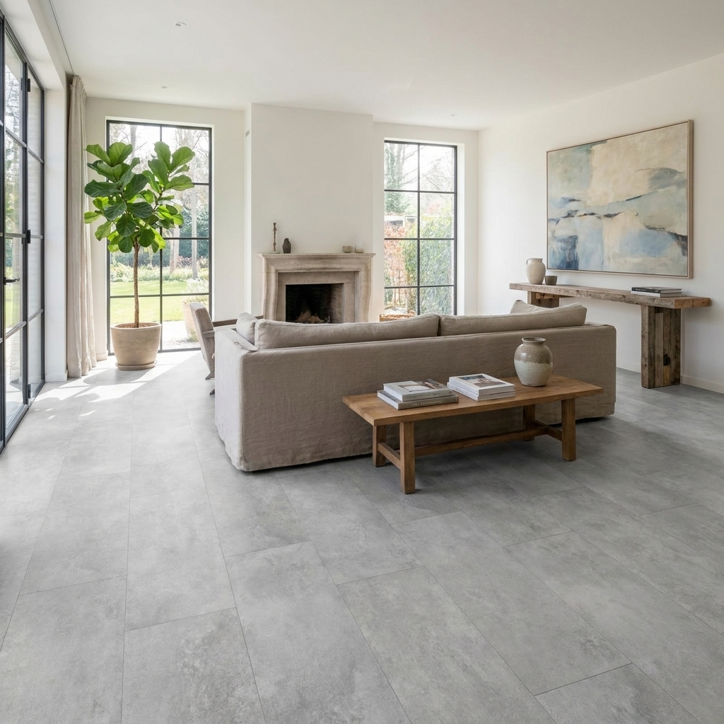 COREtec® Rigid Klick-Vinyl 'Cyclone' - Authentics TILE - 50 LVTE 150