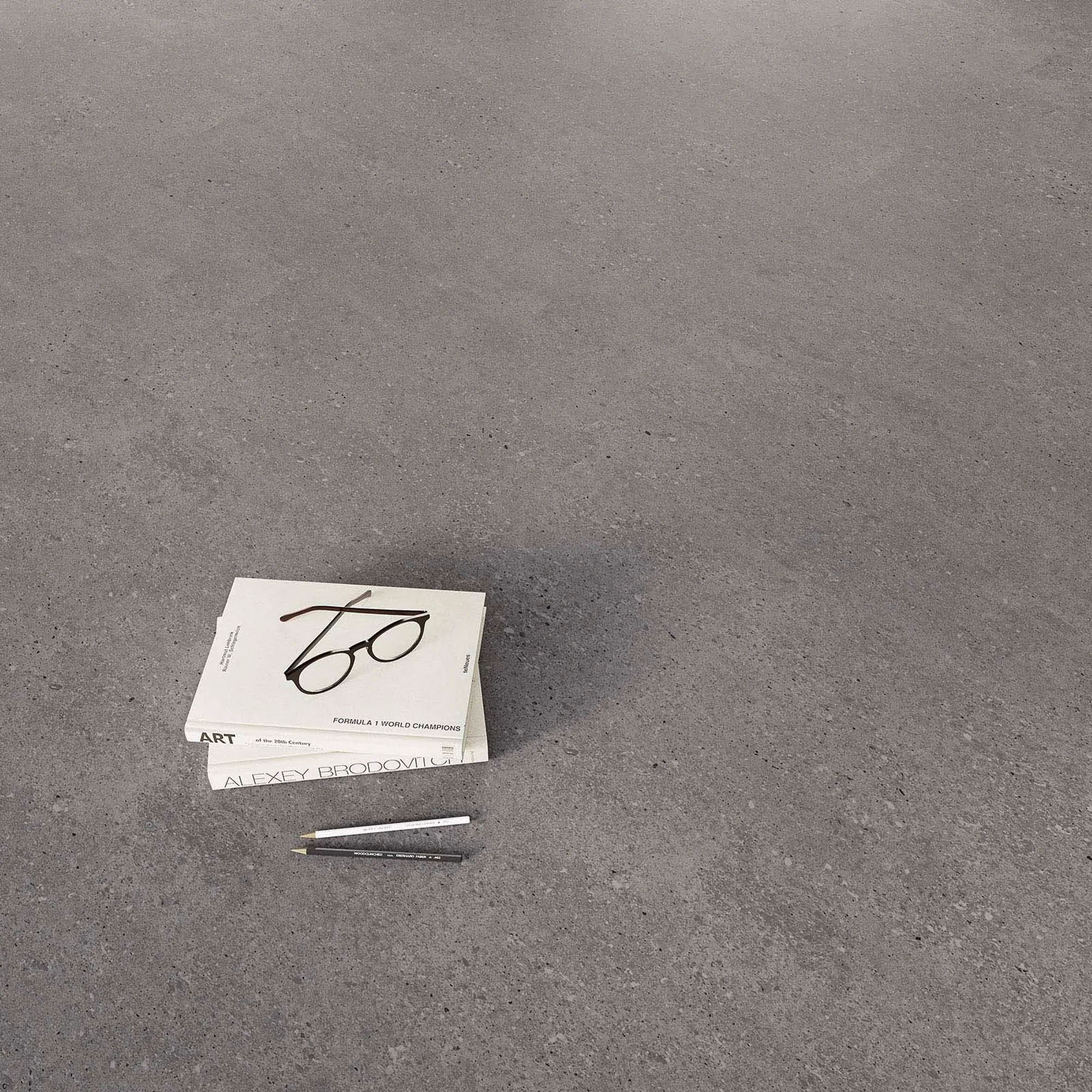 DESIGN 555 Wooden Evolut Click - 921 Grey Terrazzo