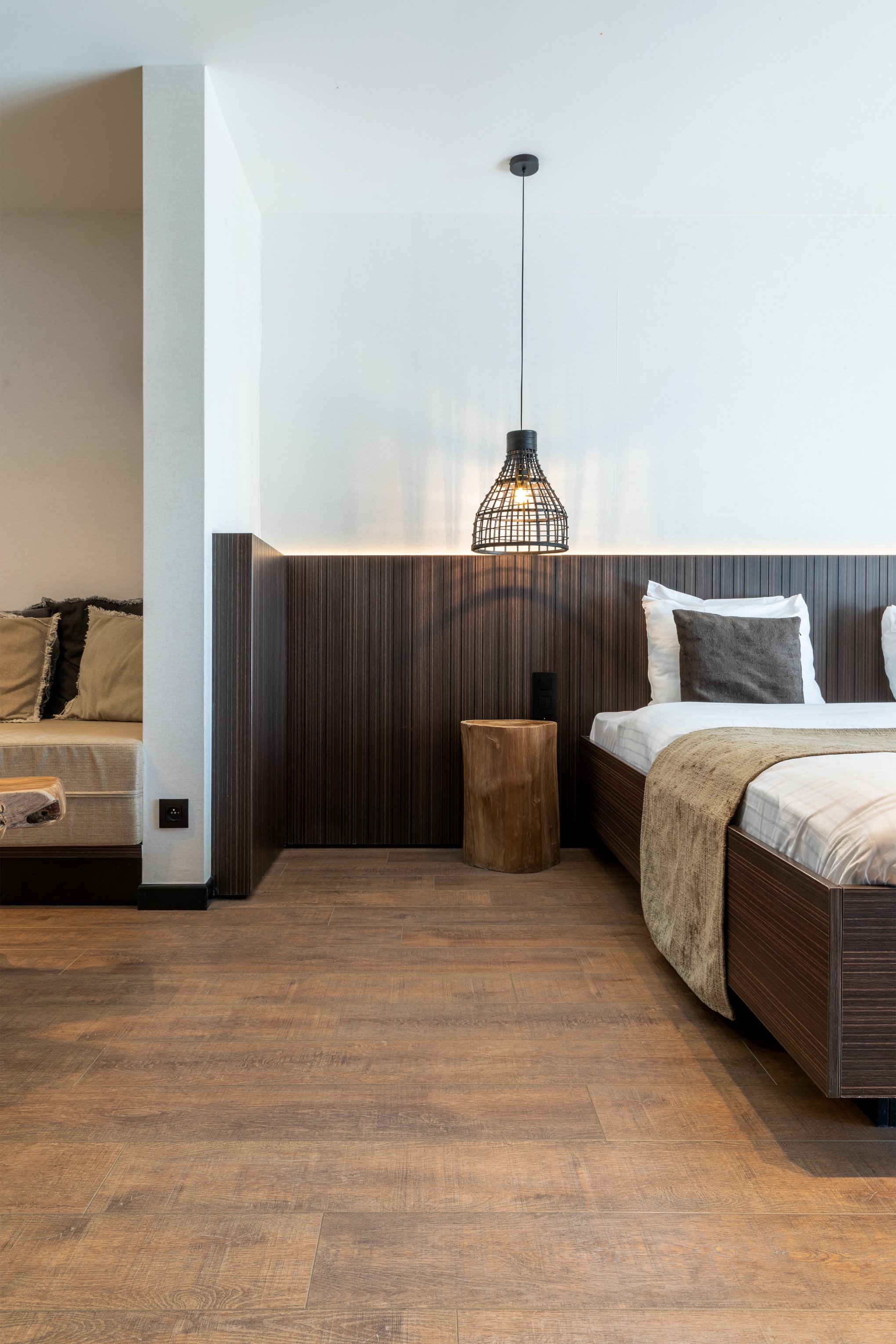 COREtec® Rigid Klick-Vinyl 'Bark' - Naturals - 50 LVPE 856