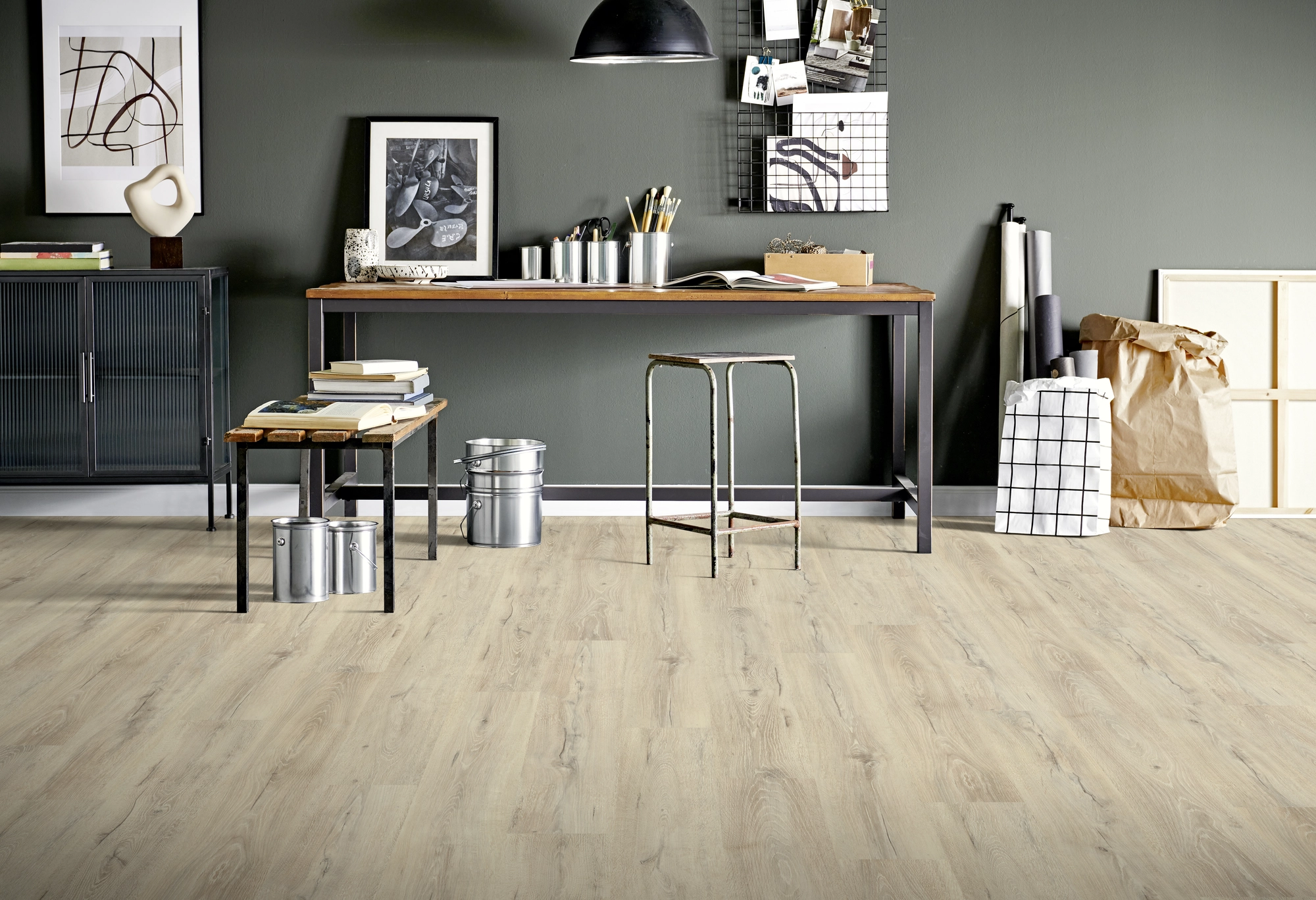 JOKA Laminat MANHATTAN 332NP NormalPlank | 3816-Oak palewhite 1-St.SP *