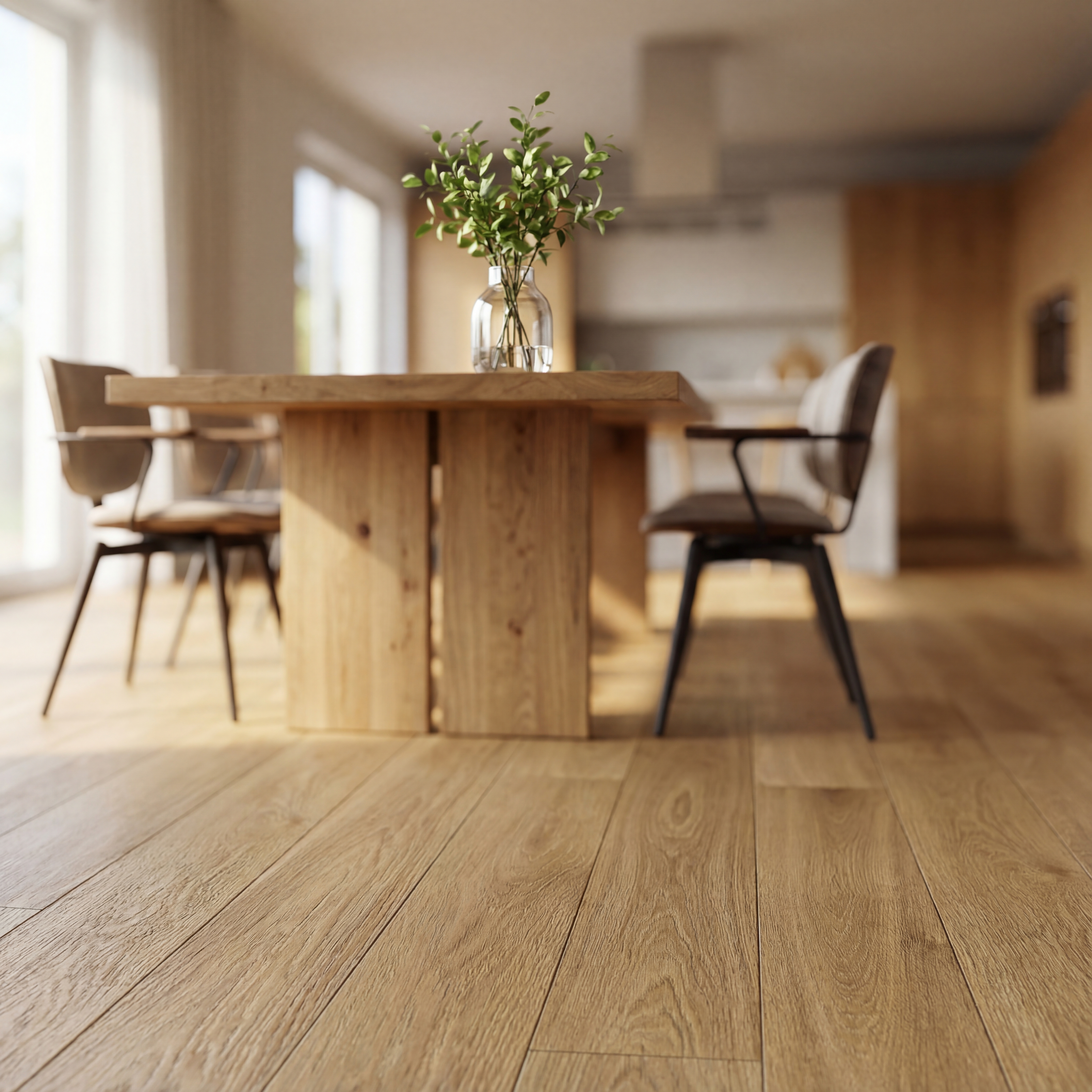 JOKA 130L CASTLE DIELE / Fertigparkett 2-S mit Nut u.Feder-System | DE113 Eiche geb. NATURE V4 ÖL