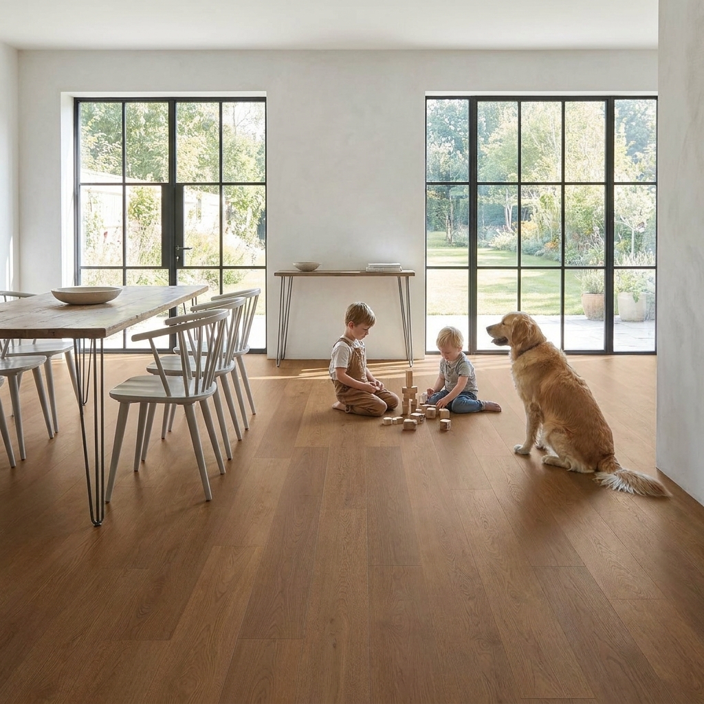 COREtec Rigid Klick-Vinyl 'Dione' - Tytan - 50 TYT 05285
