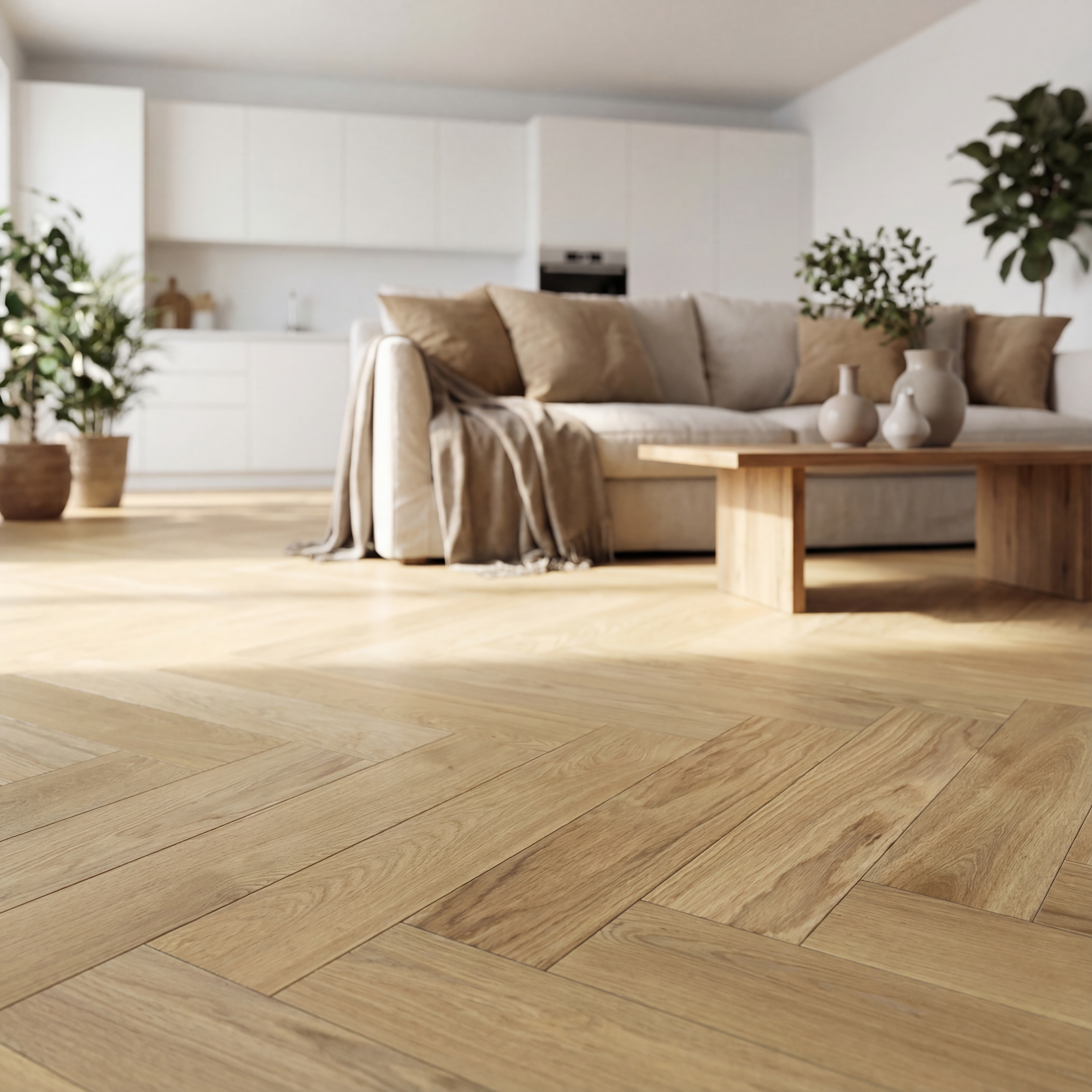 JOKA 130V CASTLE VARIO DIELE / Fertigparkett 2-S mit Nut u.Feder-System | GE103 Eiche geb. NATURE V4VP