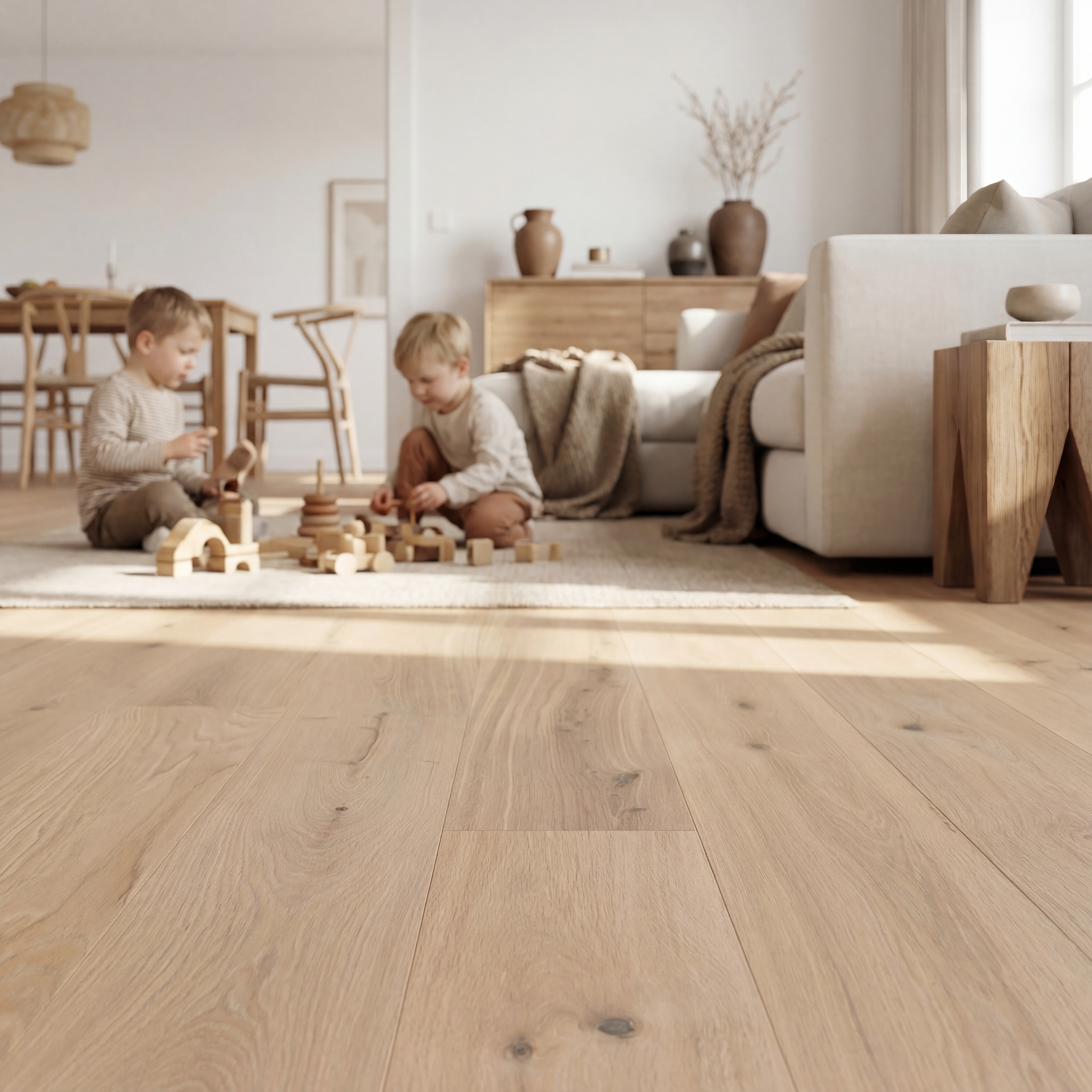 JOKA Parkett CALGARY 527LD 3-S Landhausdiele | E3414 Eiche creme NATURE ÖL