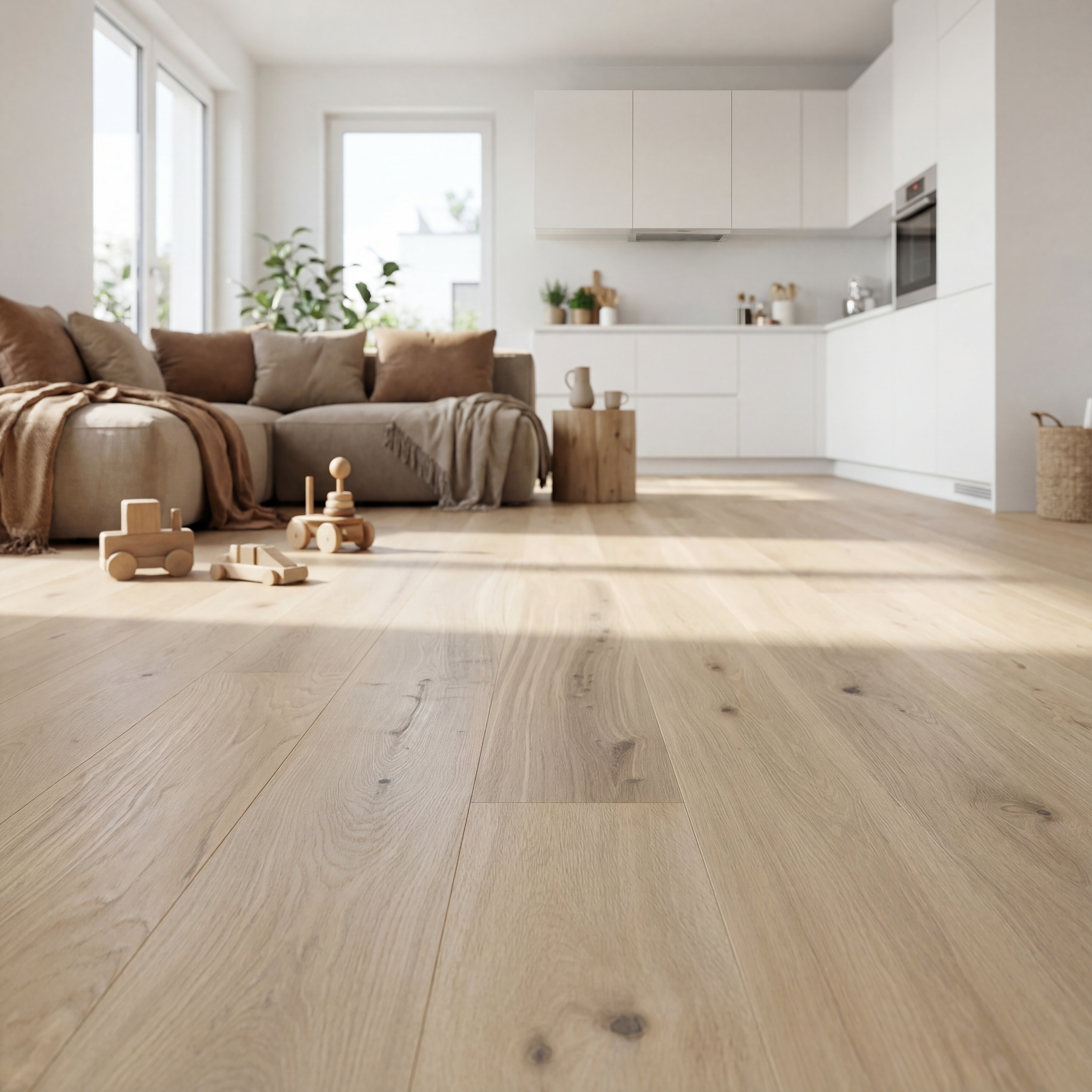 JOKA CALGARY 535 LD Parkettboden 3-S Landhausdiele | E1114 Eiche creme NATURE ÖL