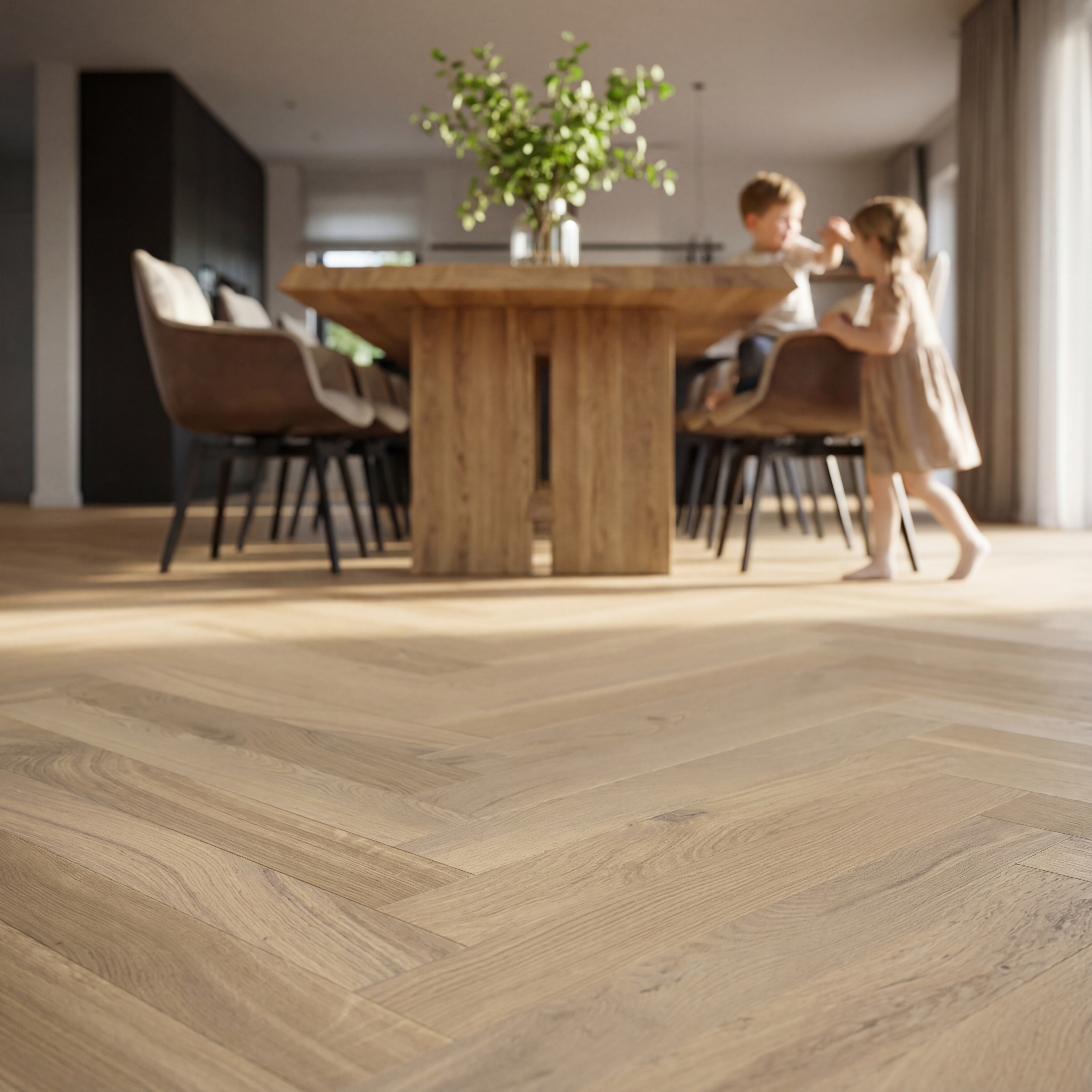 JOKA® 140 LOFT VARIO STAB / Fertigparkett 2-S mit Nut&Feder-System | VE214 Eiche g.cremeNATURE V4ÖL