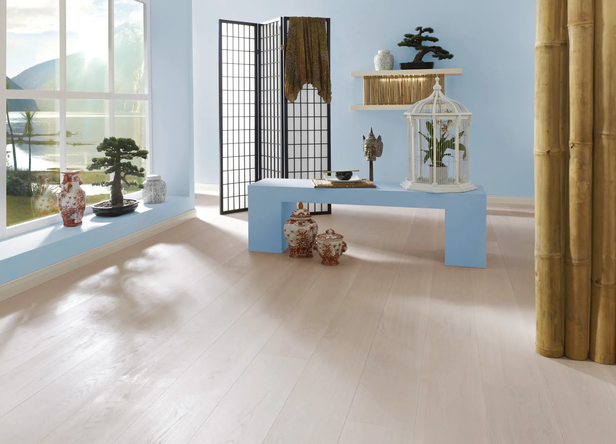 JOKA Parkett CALGARY 527LD 3-S Landhausdiele | E3424 Eiche crystal NATURE ÖL
