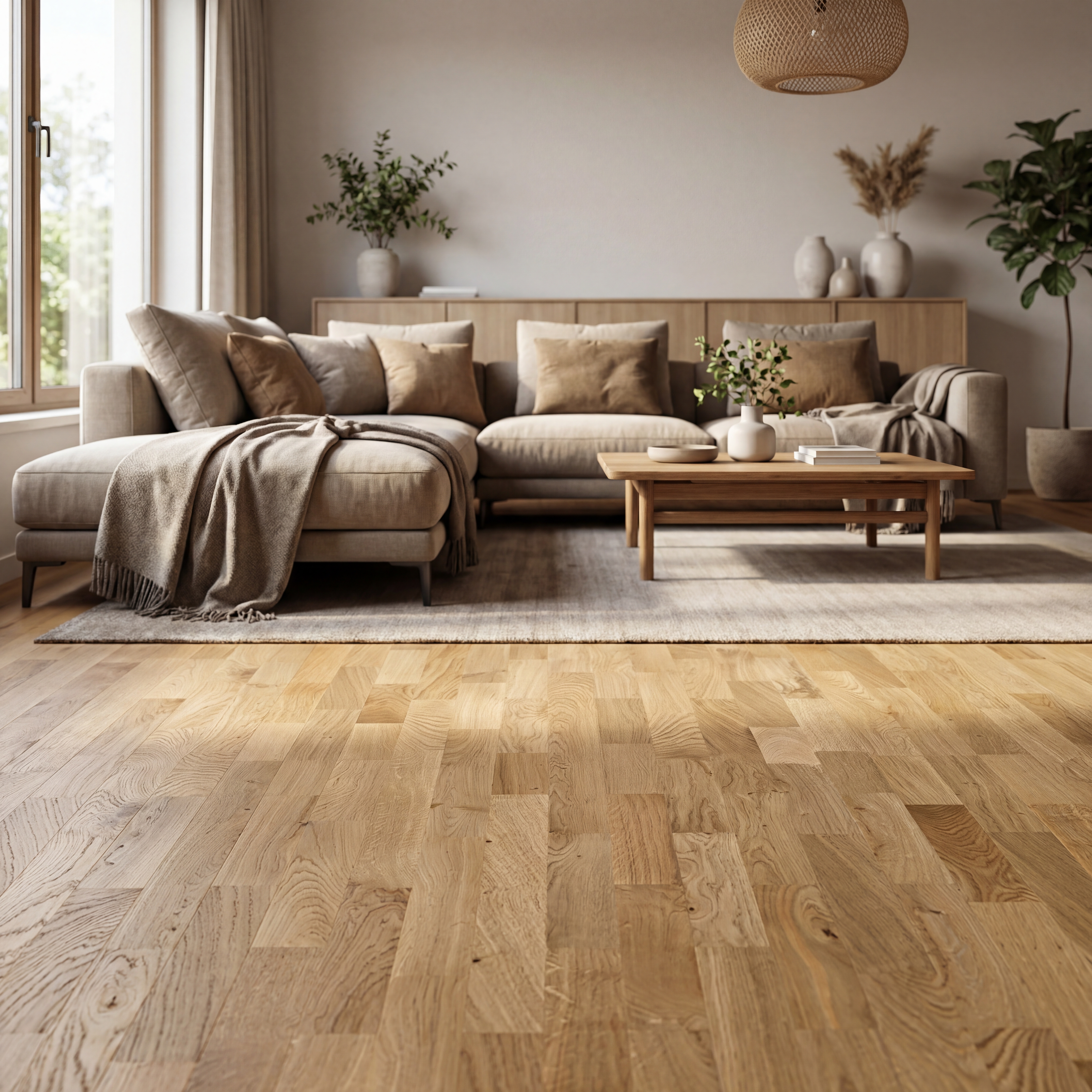 JOKA KINGSTON 535SB | E1883 Eiche astig NATURE ÖL | 3-Schicht Fertigparkett als Schiffsboden 3-Stab