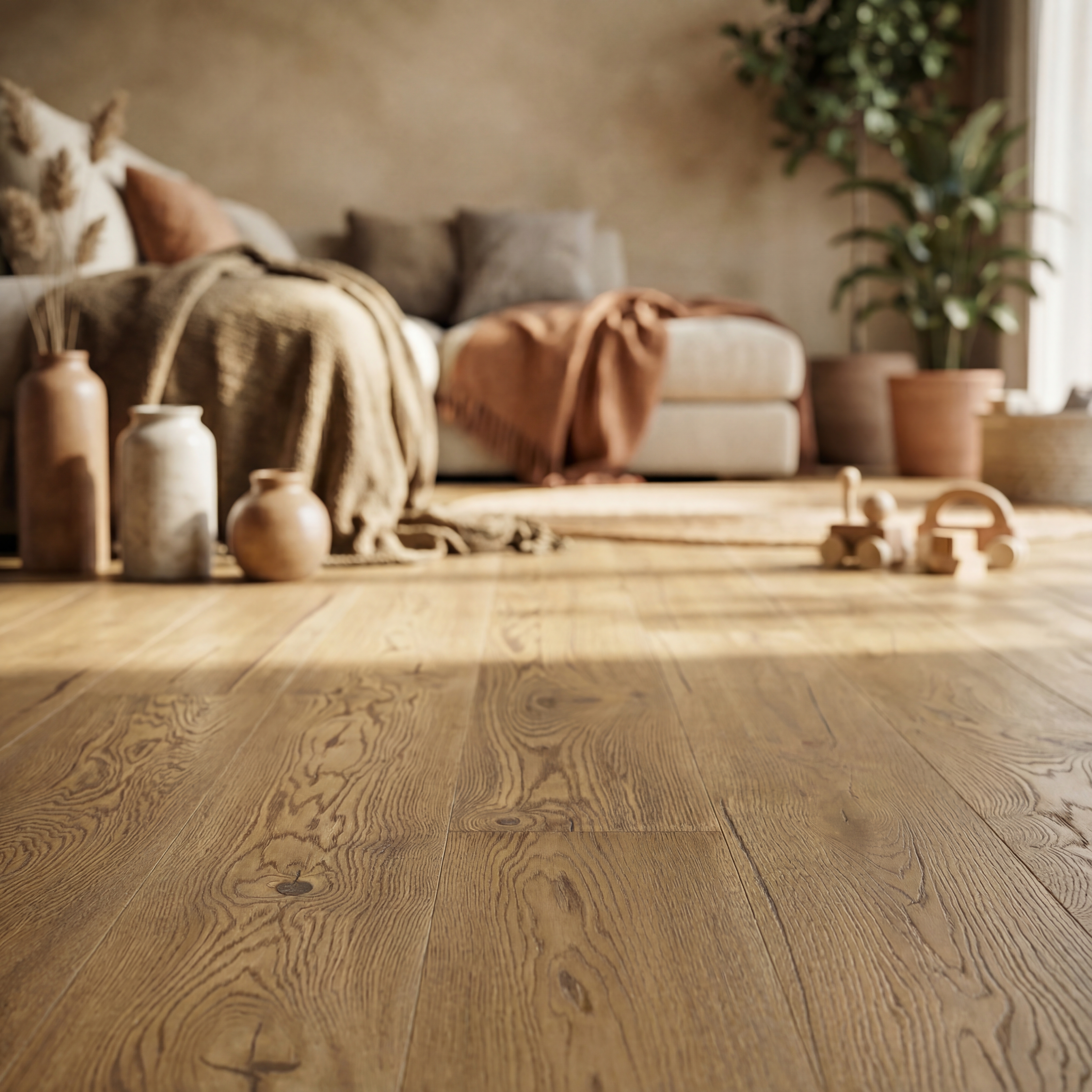 JOKA CALGARY 535 LD Parkettboden 3-S Landhausdiele | E5014 Eiche creme VILLA ÖL