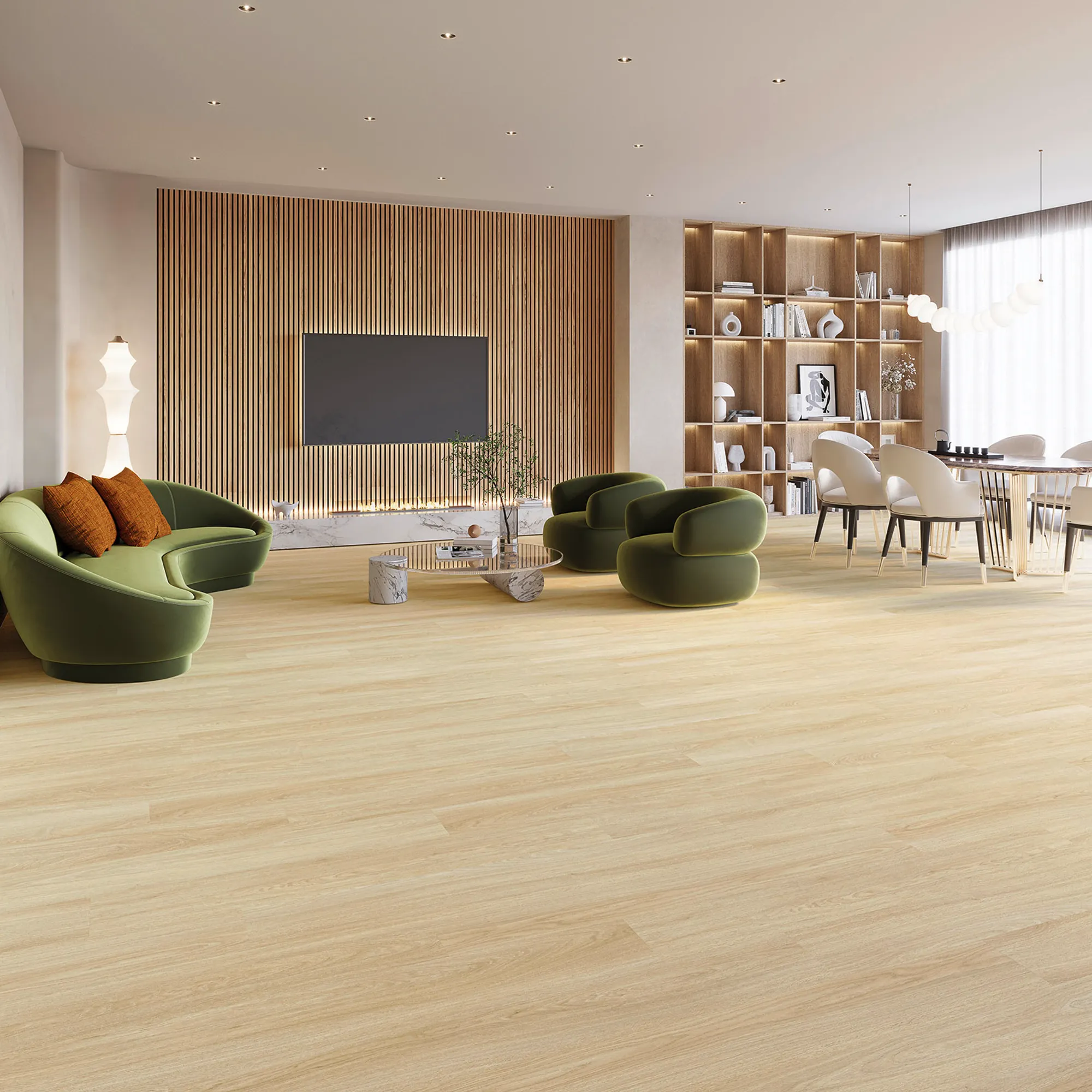 DESIGN 555 Wooden Evolut Click - 901 Almond Oak EIR