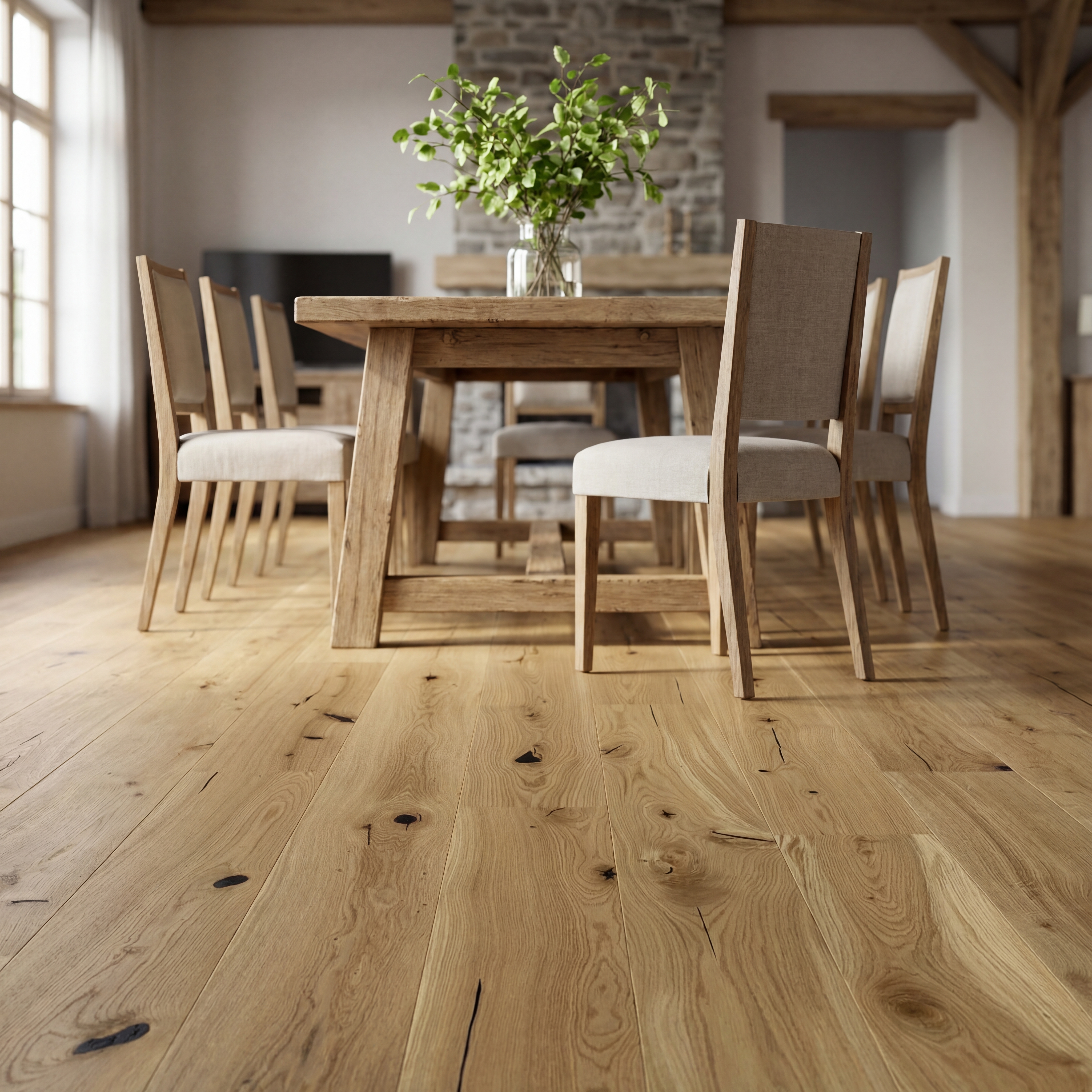 JOKA CALGARY 535 LD Parkettboden 3-S Landhausdiele | E7113 Eiche gebürstet COUNTRY ÖL