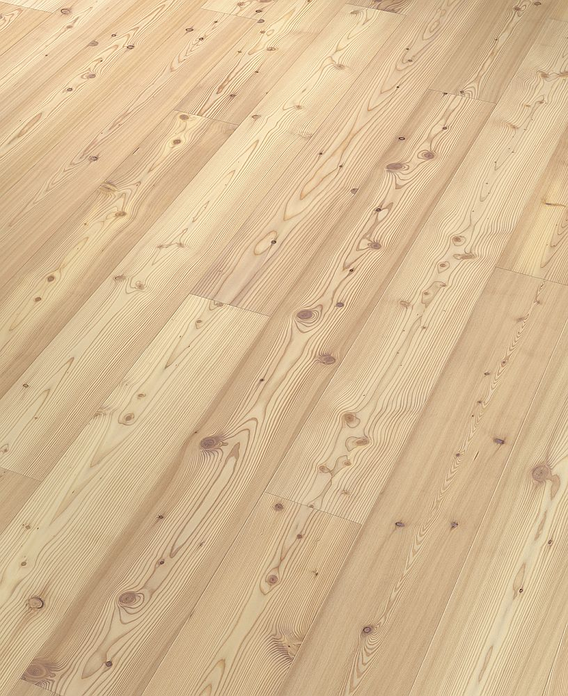 Admonter Parkett Lärche weiß Naturelle – Landhausdiele geölt & gebürstet